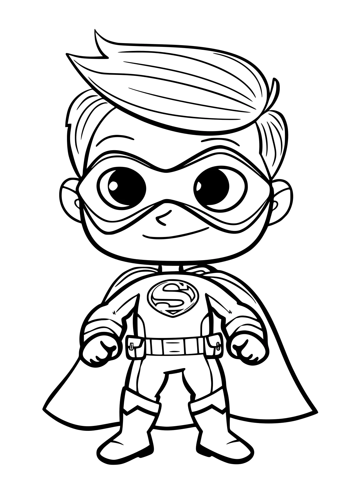 cool coloring pages robin, superhero, pororo, superman, captain, free page downloads