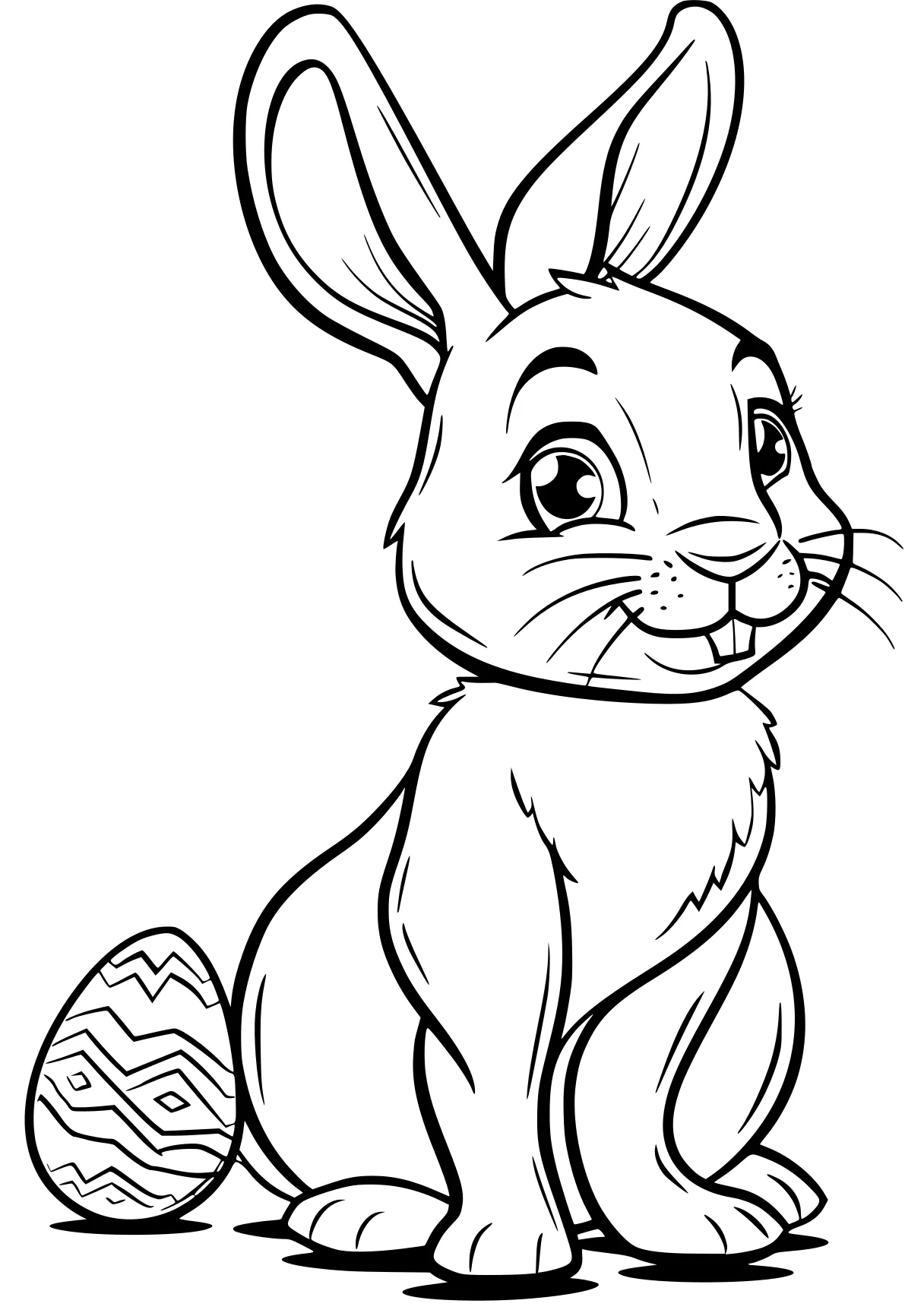 easter bunny coloring page rabbit, bunny, alvin, donkey, zootopia, free downloads