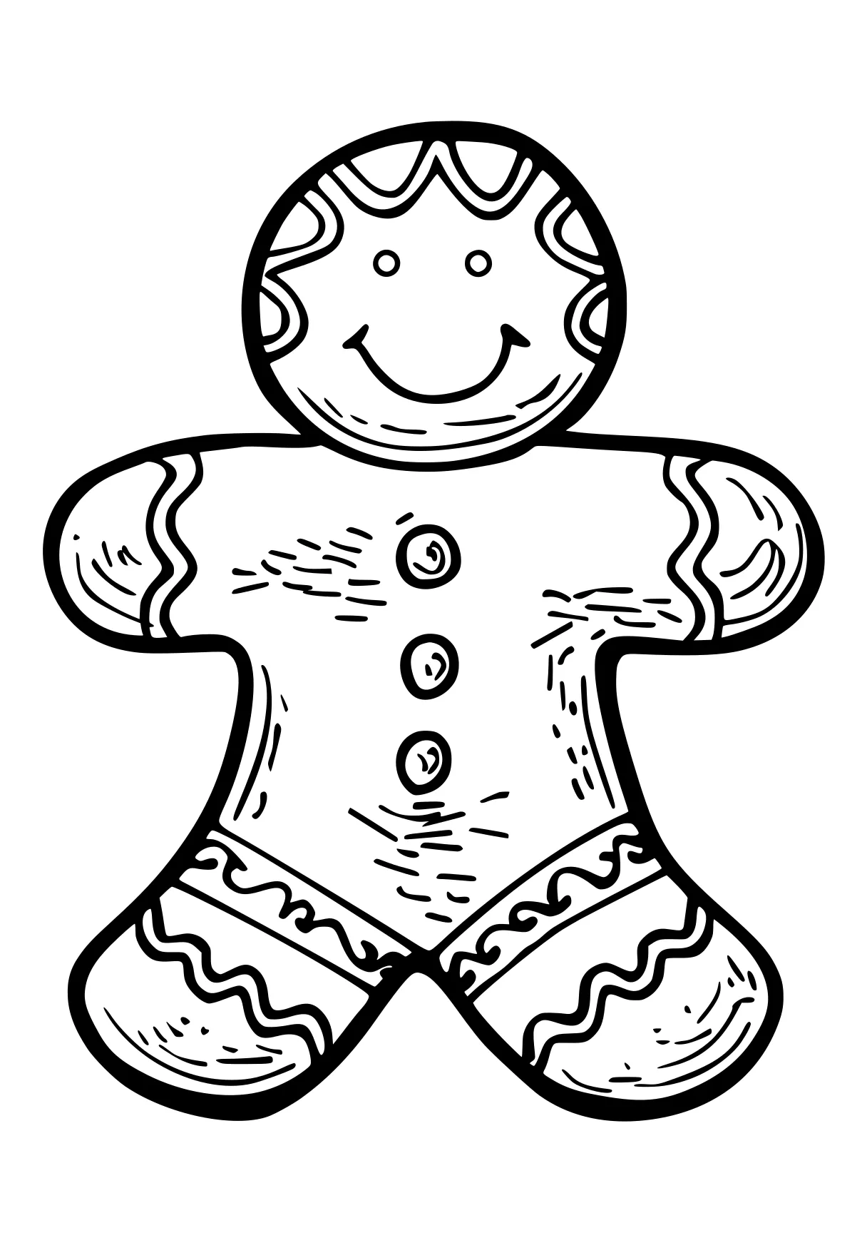 gingerbread coloring page gingerbread, ornament, snowman, rangoli, free downloads