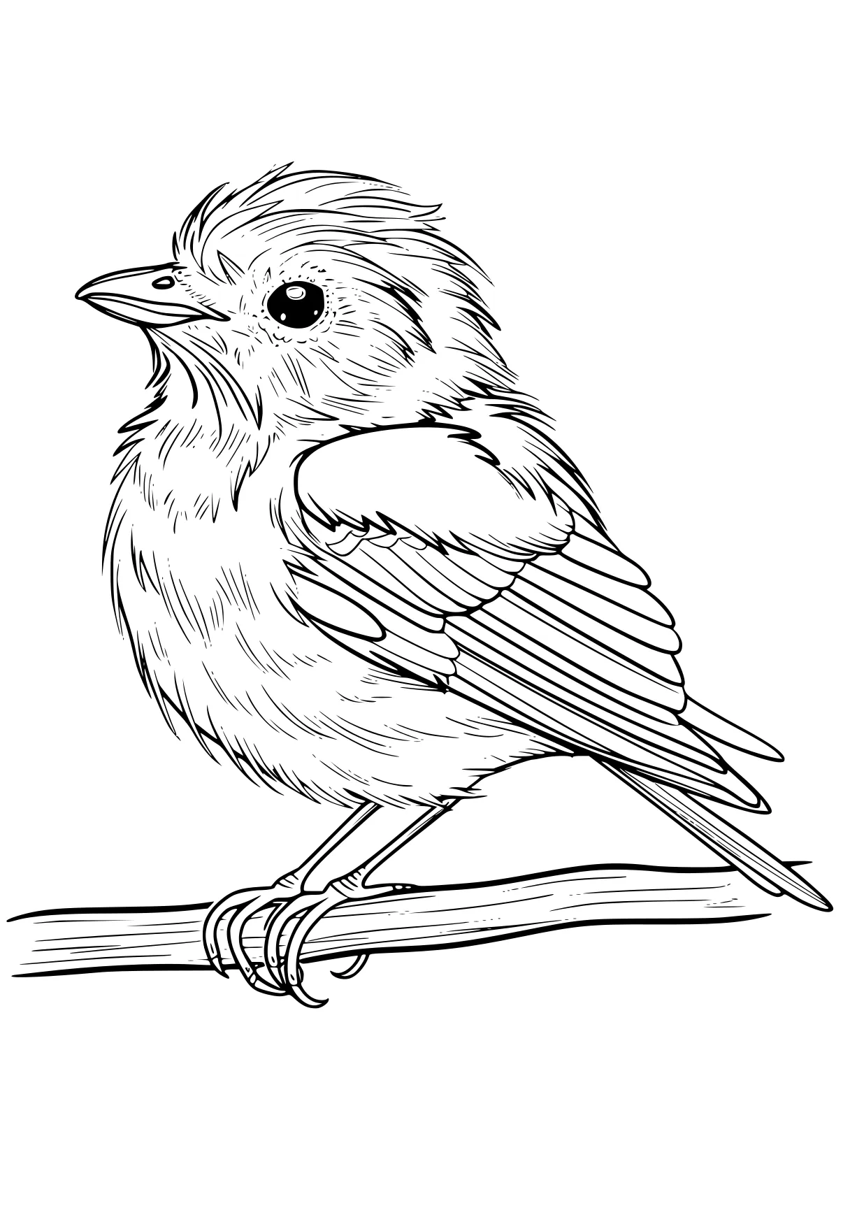 bird coloring pages bird, robin, chick, adult, birds, free page downloads