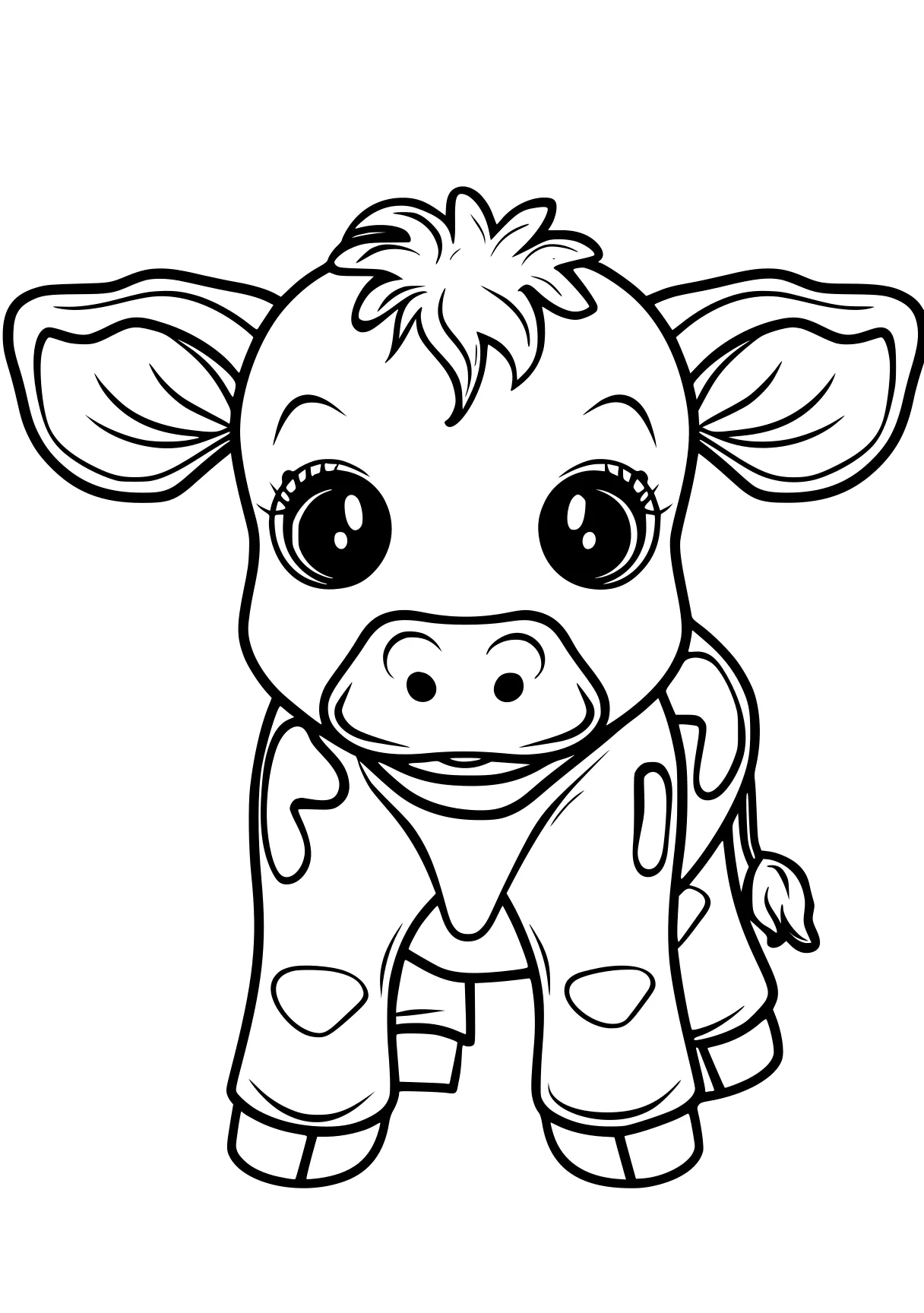 cow coloring sheet cow, peppa, pig, piglet, rhino, free page downloads