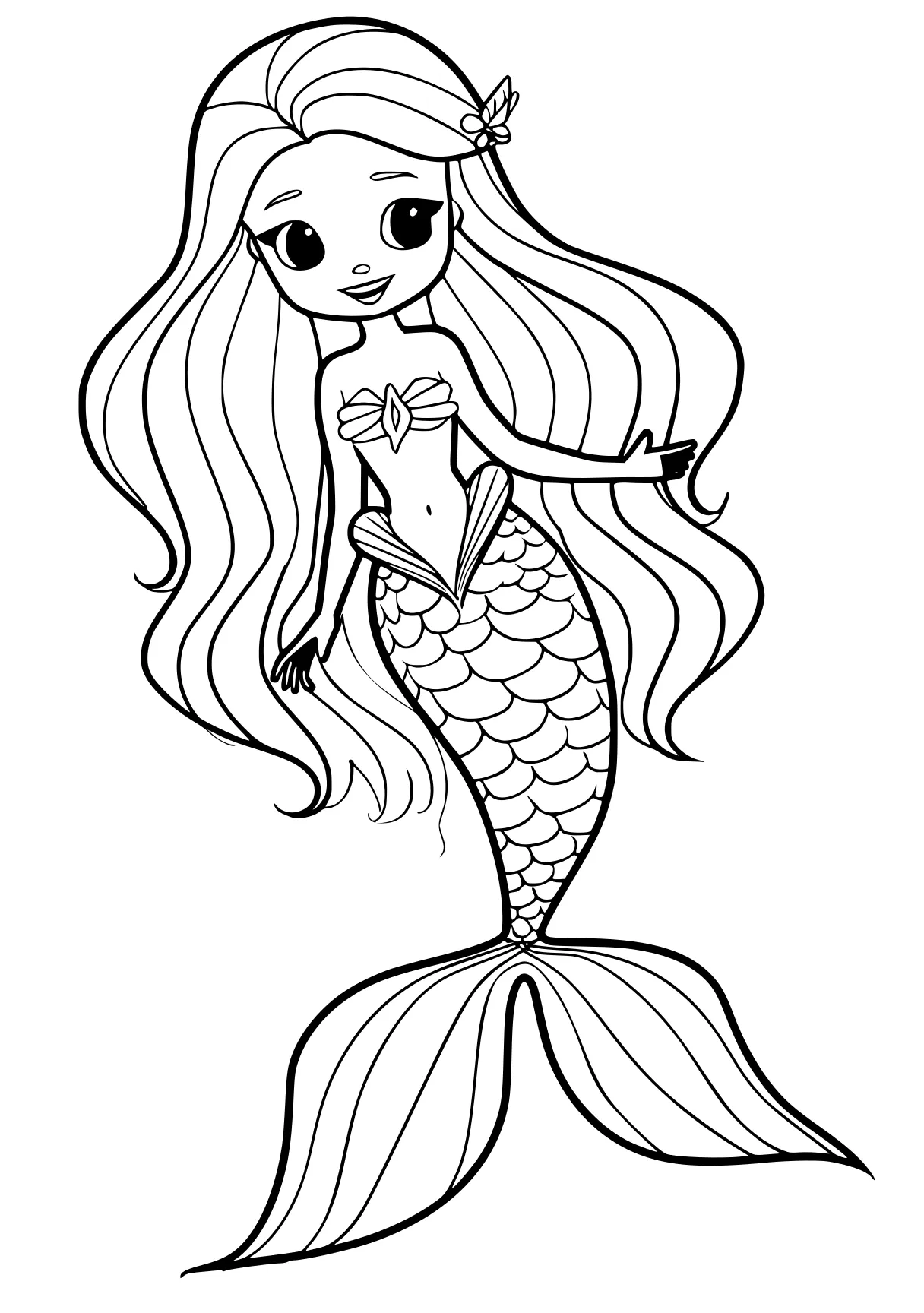 mermaid coloring sheet mermaid, ariel, siren, fish, seahorse, free page downloads