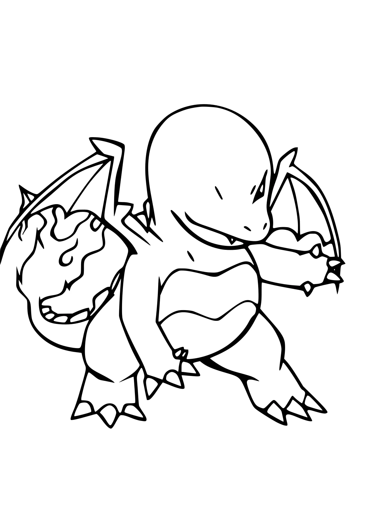 pokemon coloring pages charizard, gengar, kaido, evolutions, bulbasaur, free page downloads