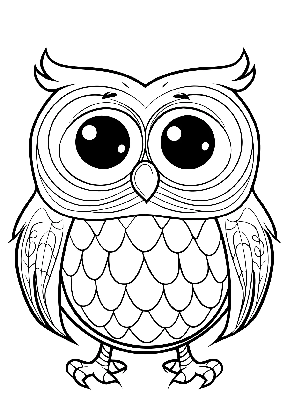 coloring online for adults owl, illustrator, printables, free page downloads