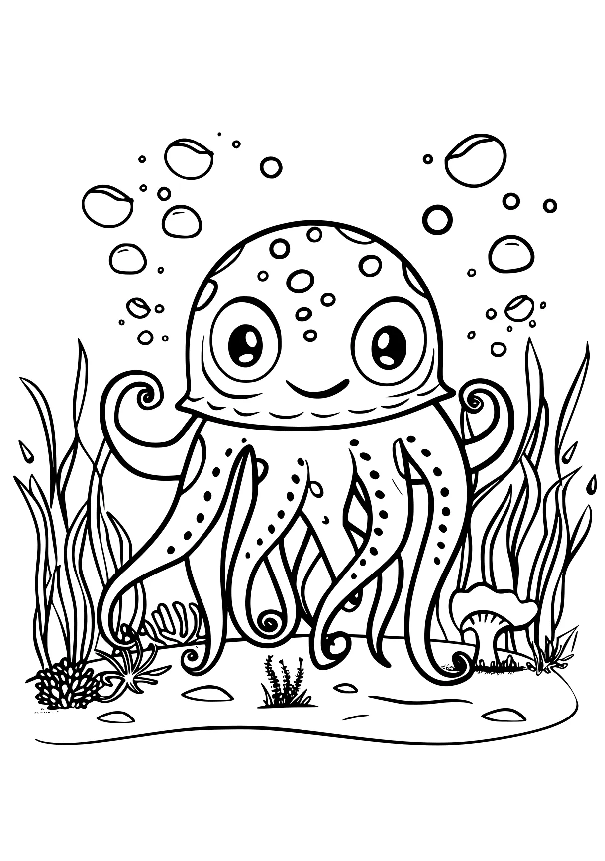 bluey coloring octopus, illustrator, octonauts, aquarium, free page downloads