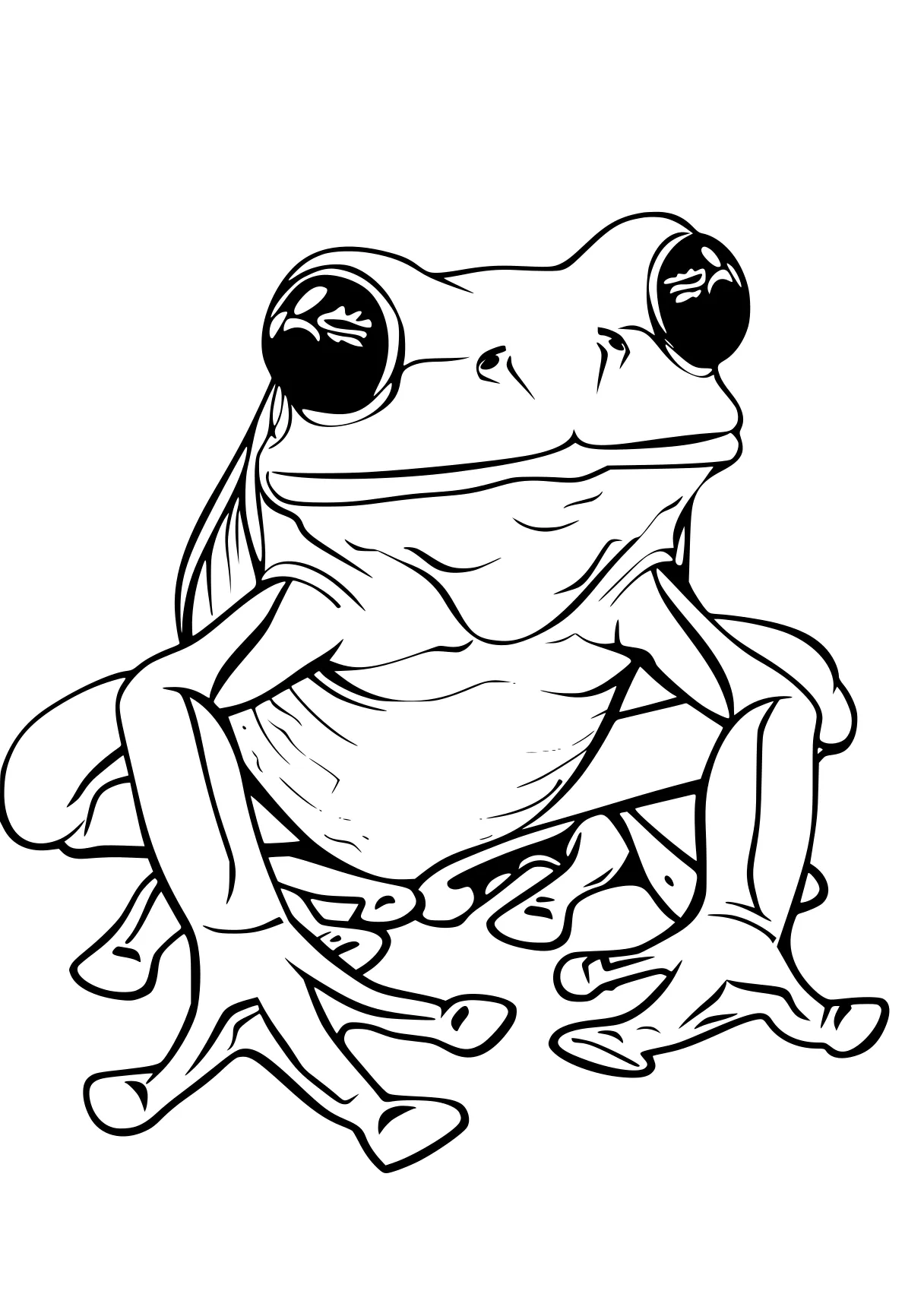 frog coloring sheet frog, toad, gecko, tayo, goo, free page downloads