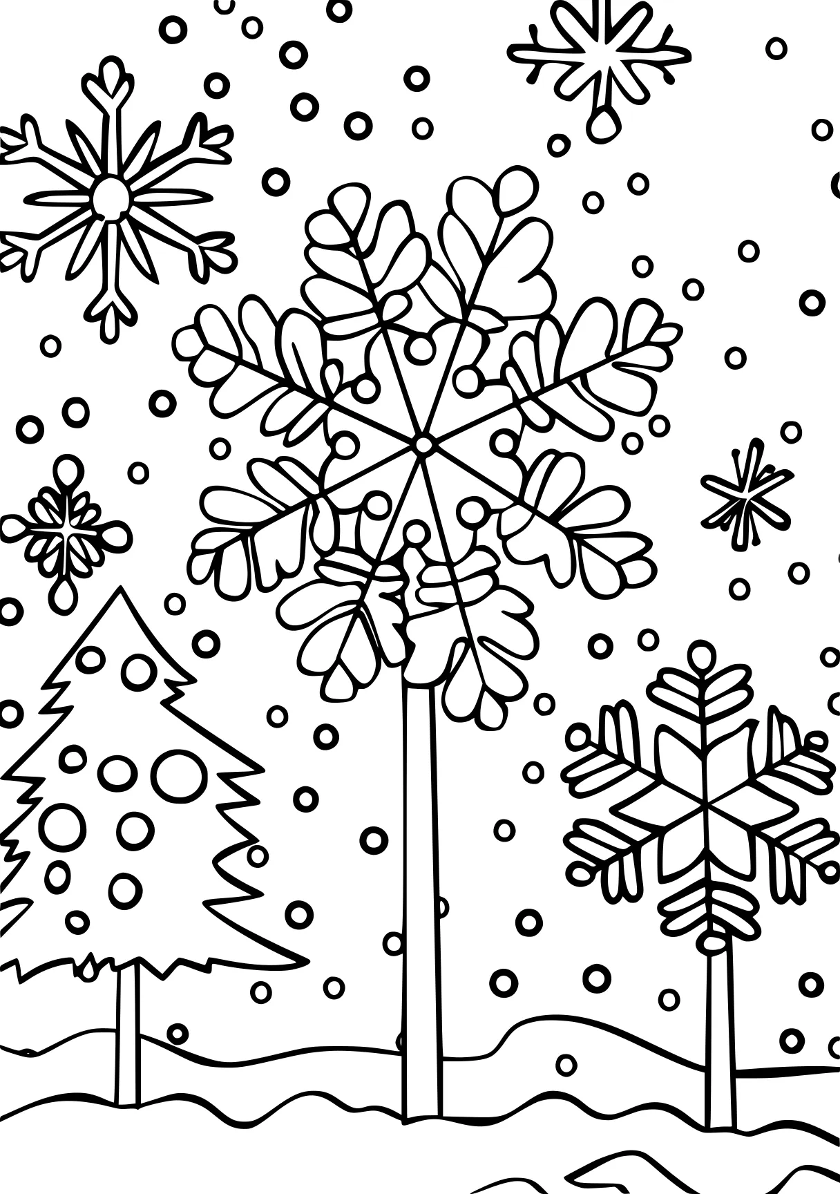 cute coloring pages, snowflakes, ornament, zentangle, free page downloads