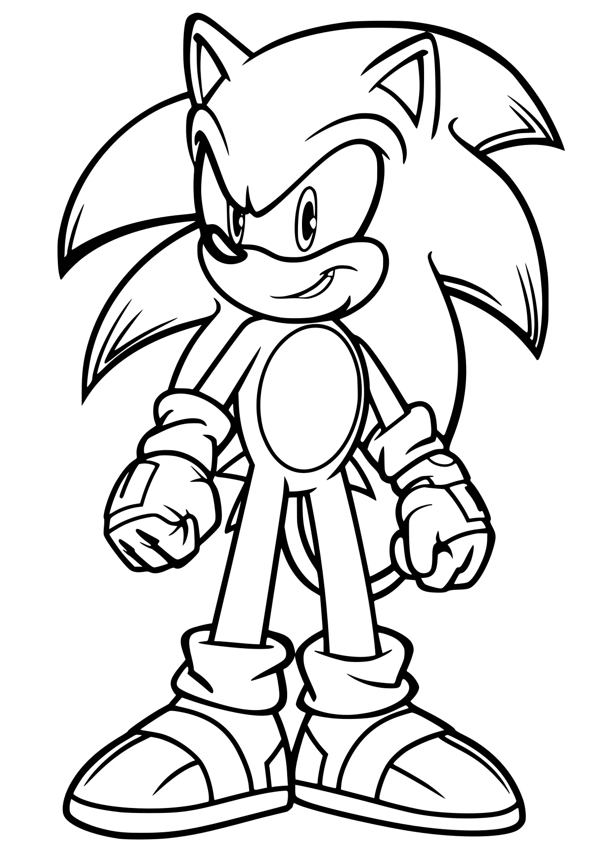 sonic for coloring sonic, knuckles, hedgehog, tails, vegeta, free page downloads