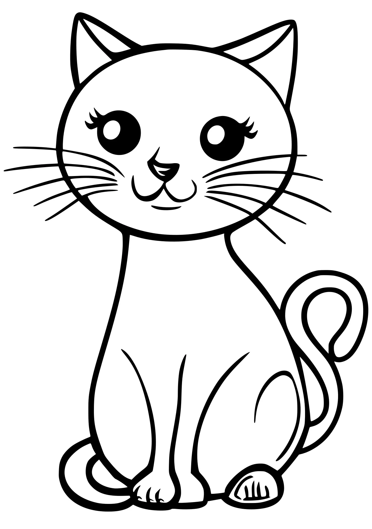 kitty coloring page cat, mew, aristocats, kitty, caticorn, free downloads