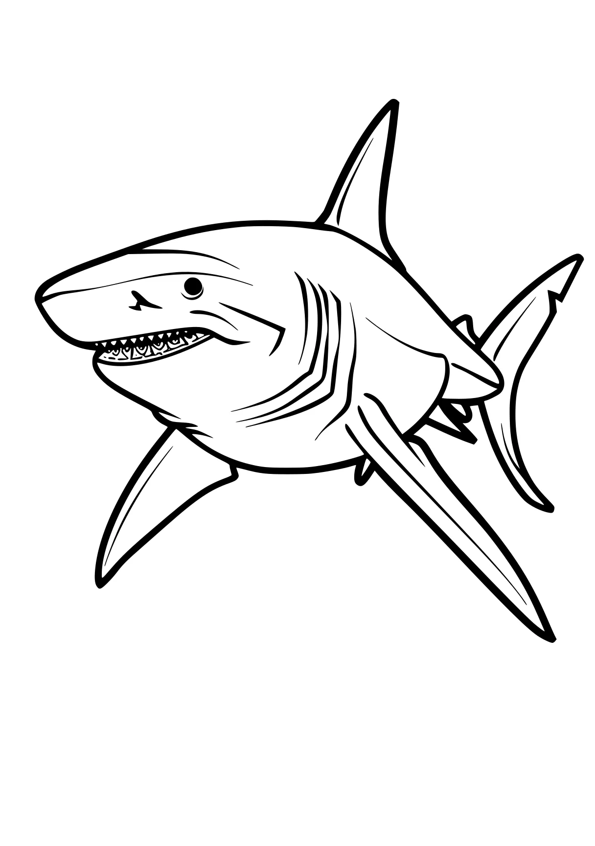 shark coloring sheet shark, megalodon, sharks, fish, whale, free page downloads