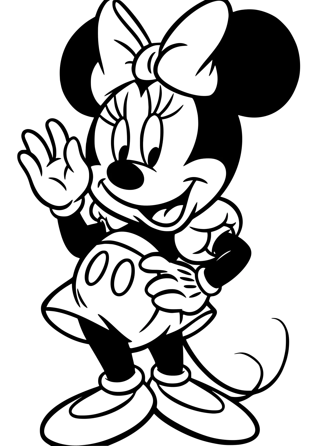 minnie mouse coloring page mickey, mouse, minnie, goofy, disney, free downloads