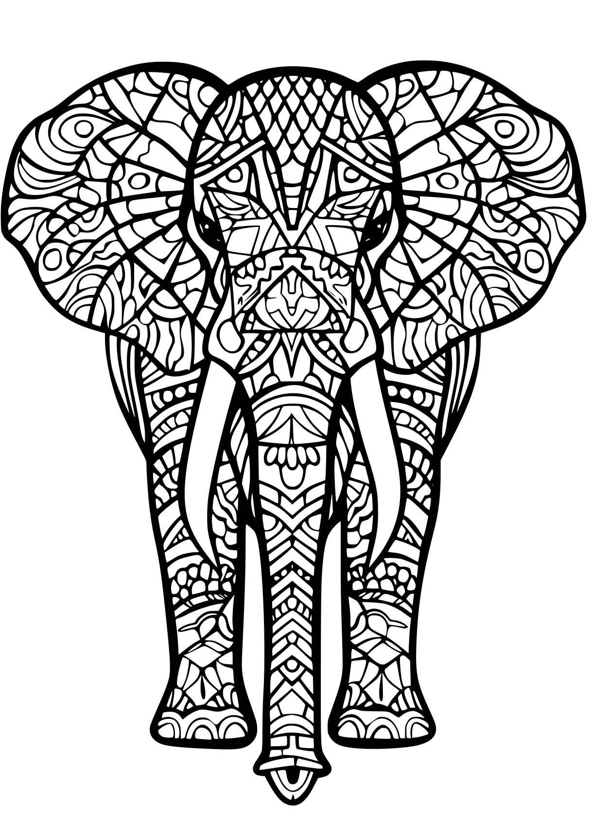 amazon coloring books for adults elephant, dumbo, mandala, zentangle, triceratops, free page downloads