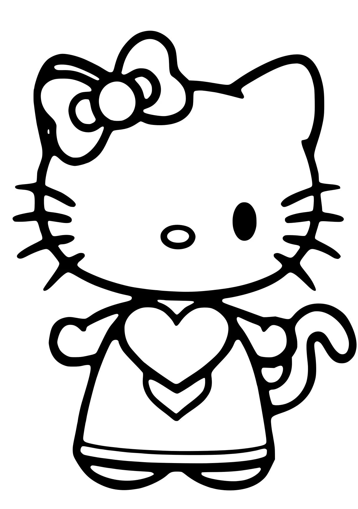 coloring pages hello kitty sanrio, cinnamoroll, kitty, mew, winnie, free page downloads