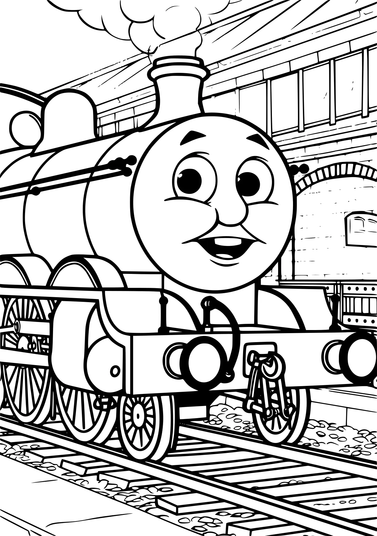 thomas the train coloring pages thomas, percy, train, free page downloads