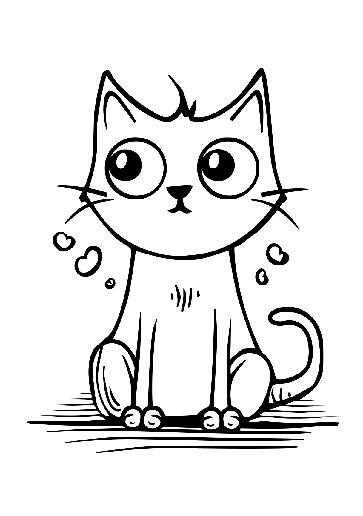 difficult coloring pages caticorn, kitty, cat, unikitty, mew, free page downloads