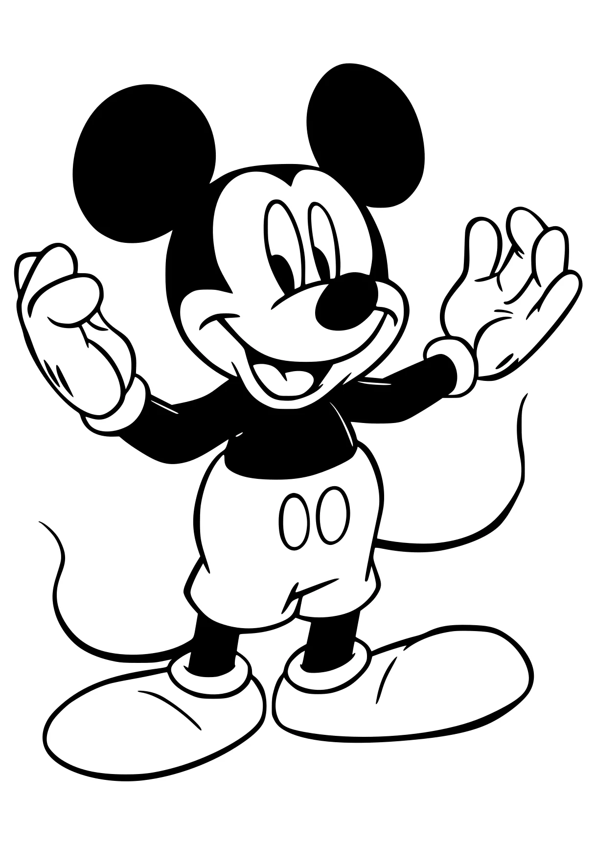 mickey coloring page mickey, mouse, minnie, disney, wall, free downloads