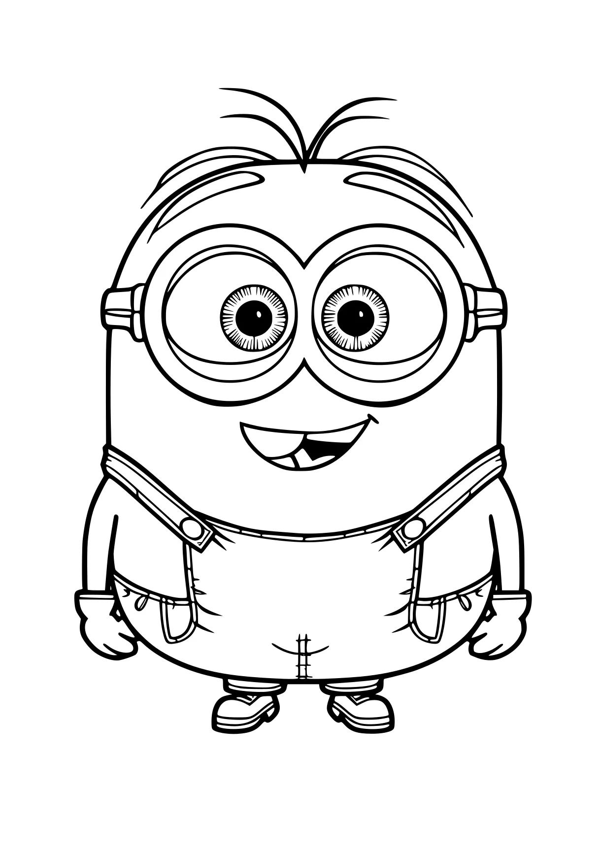 coloring sheets to print minion, minions, pororo, bob, alvin, free page downloads