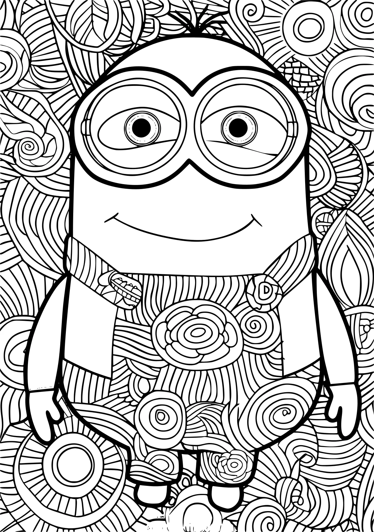 printable color by number for adults minion, minions, zentangle, free coloring page downloads