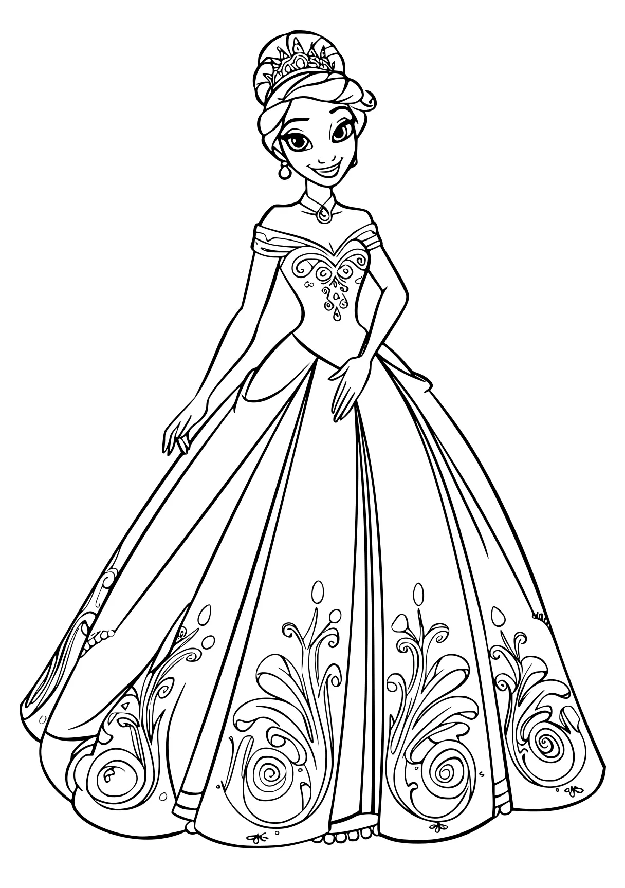 princess tiana coloring pages cinderella, tiana, princess, jasmine, daisy, free page downloads