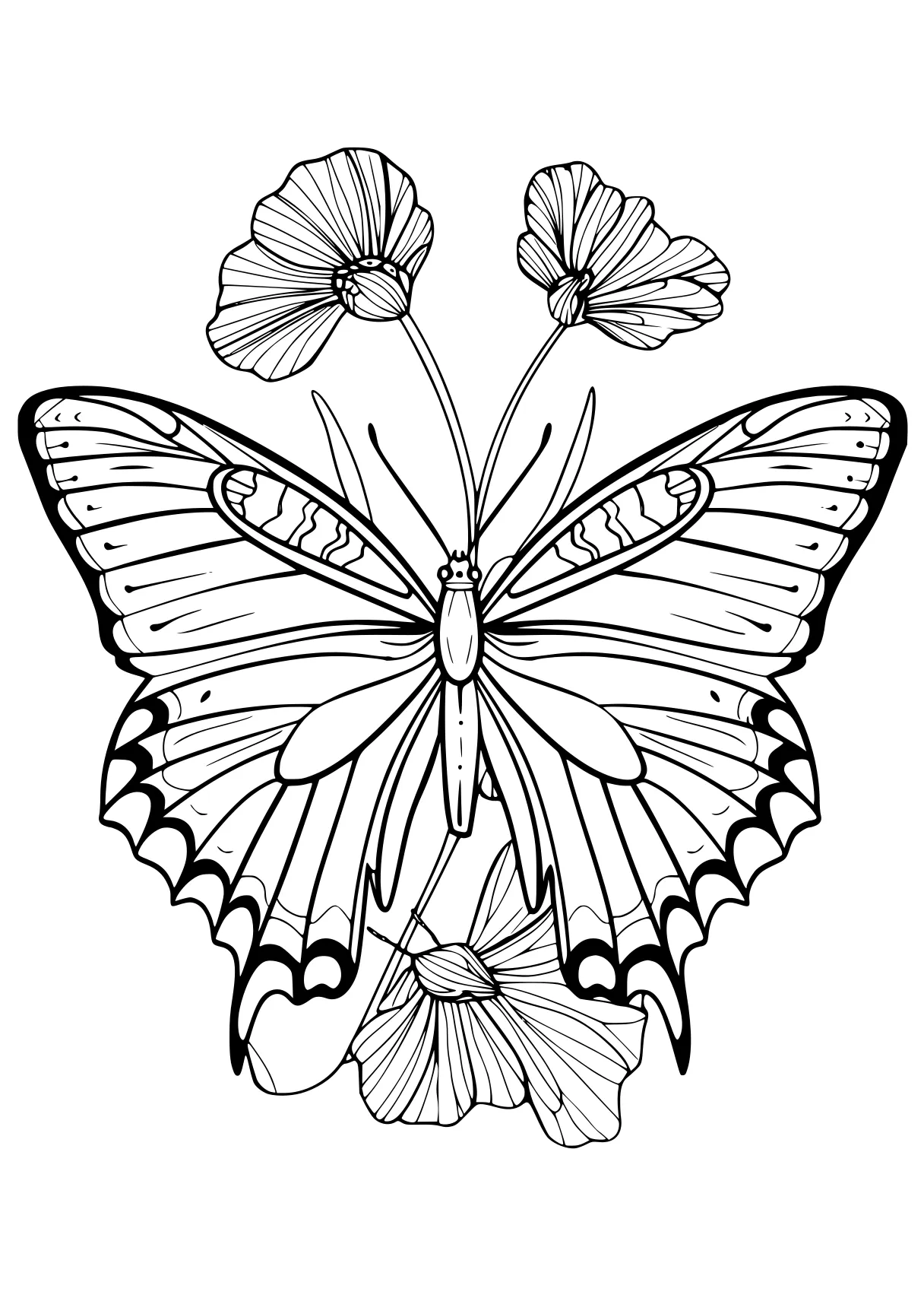 butterfly coloring butterfly, butterflies, design, free page downloads