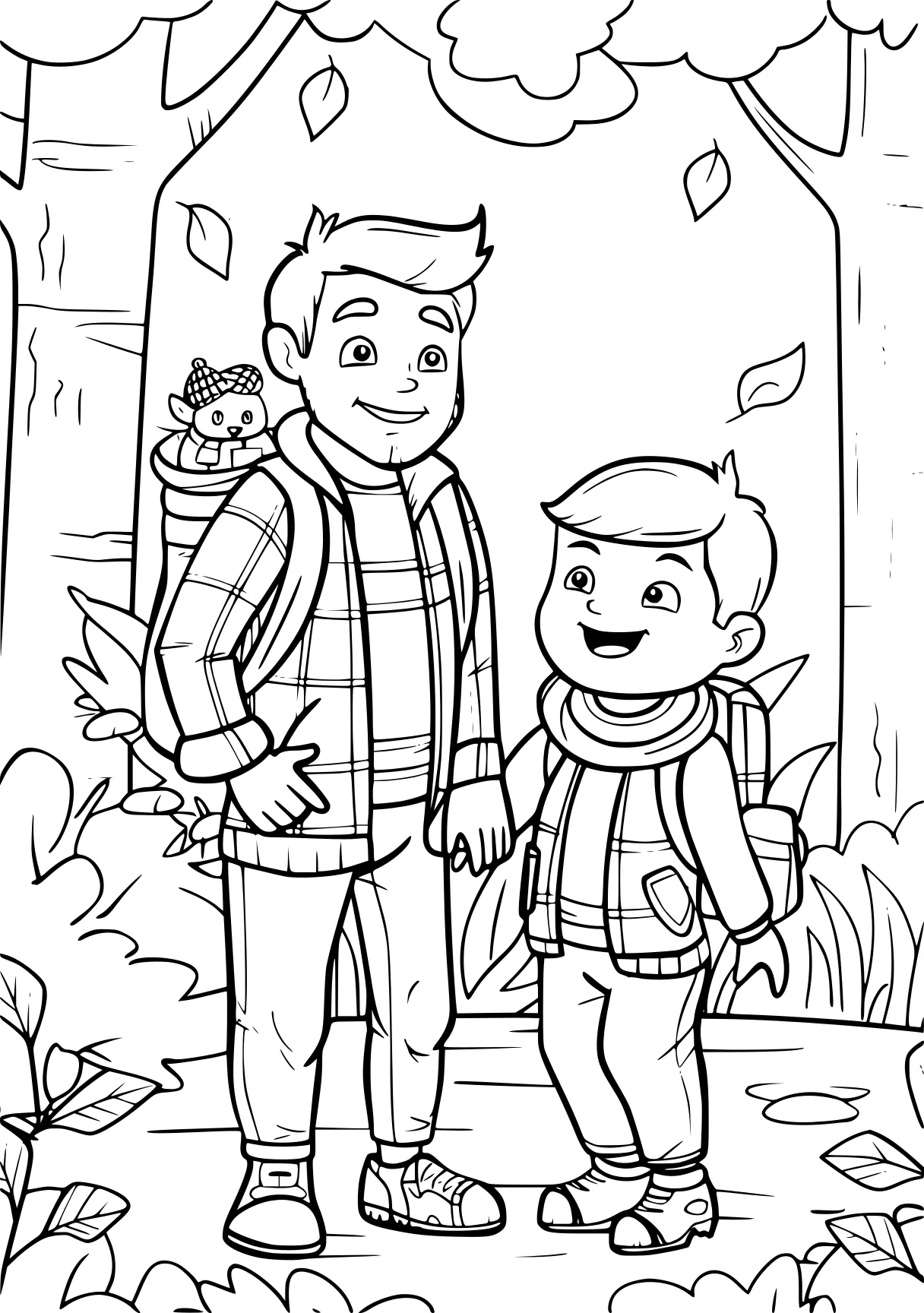 father's day coloring pages toddlers, cool2bkids, preschoolers, coloring, chipmunks, free page downloads