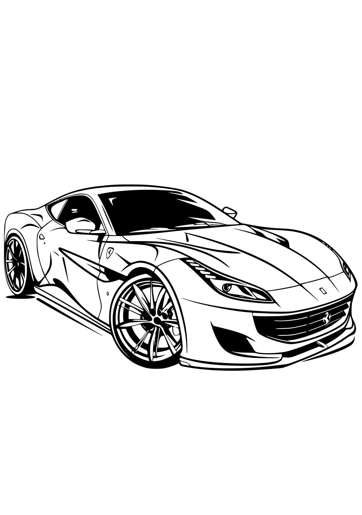 car coloring pages ferrari, car, corvette, cars, z, free page downloads