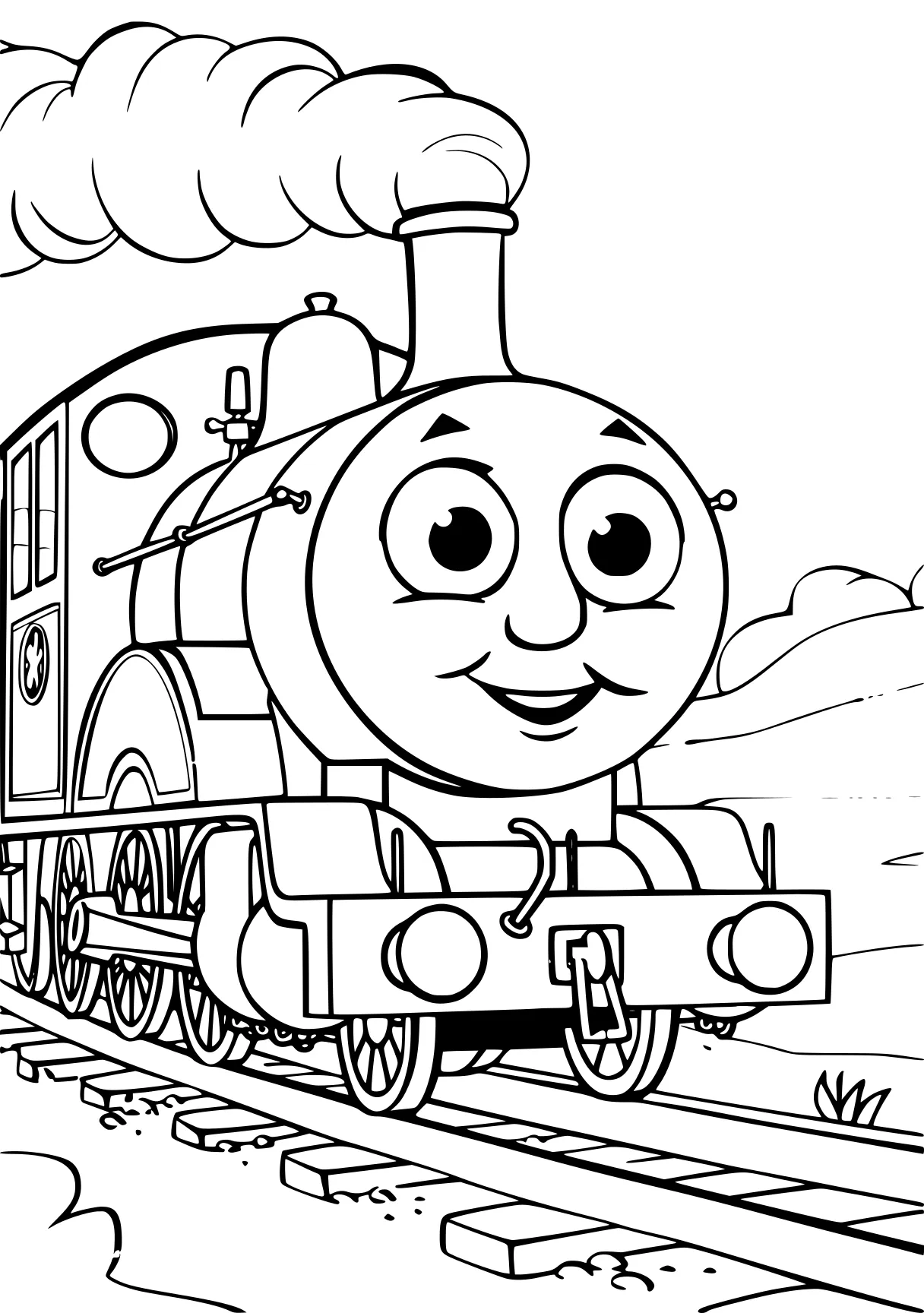 thomas coloring pages thomas, percy, train, free page downloads