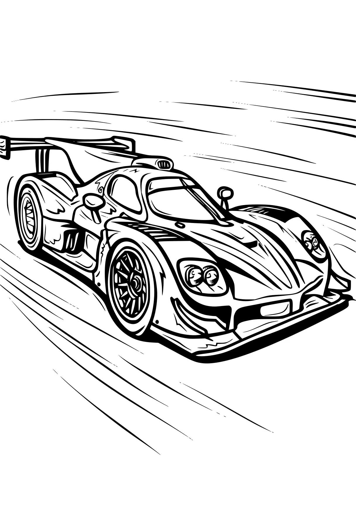 race car coloring page race, car, speed, bugatti, cars, free downloads