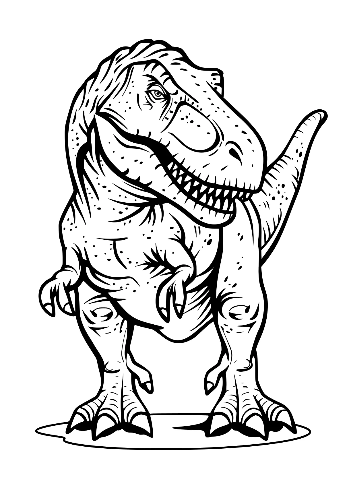 trex coloring trex, tyrannosaurus, t-rex, dino, carnotaurus, free page downloads