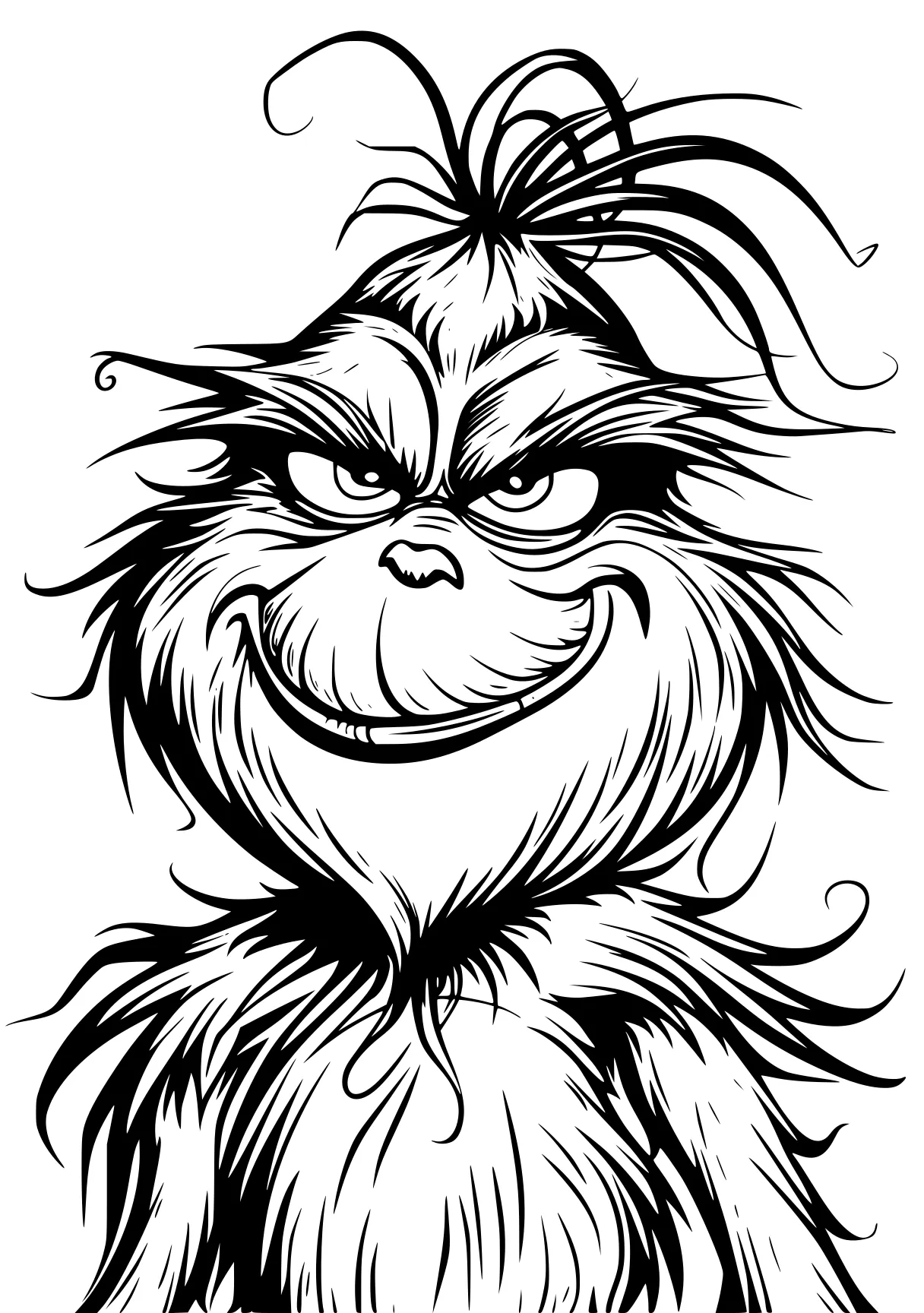 grinch coloring sheet grinch, trolls, troll, monkey, gnome, free page downloads