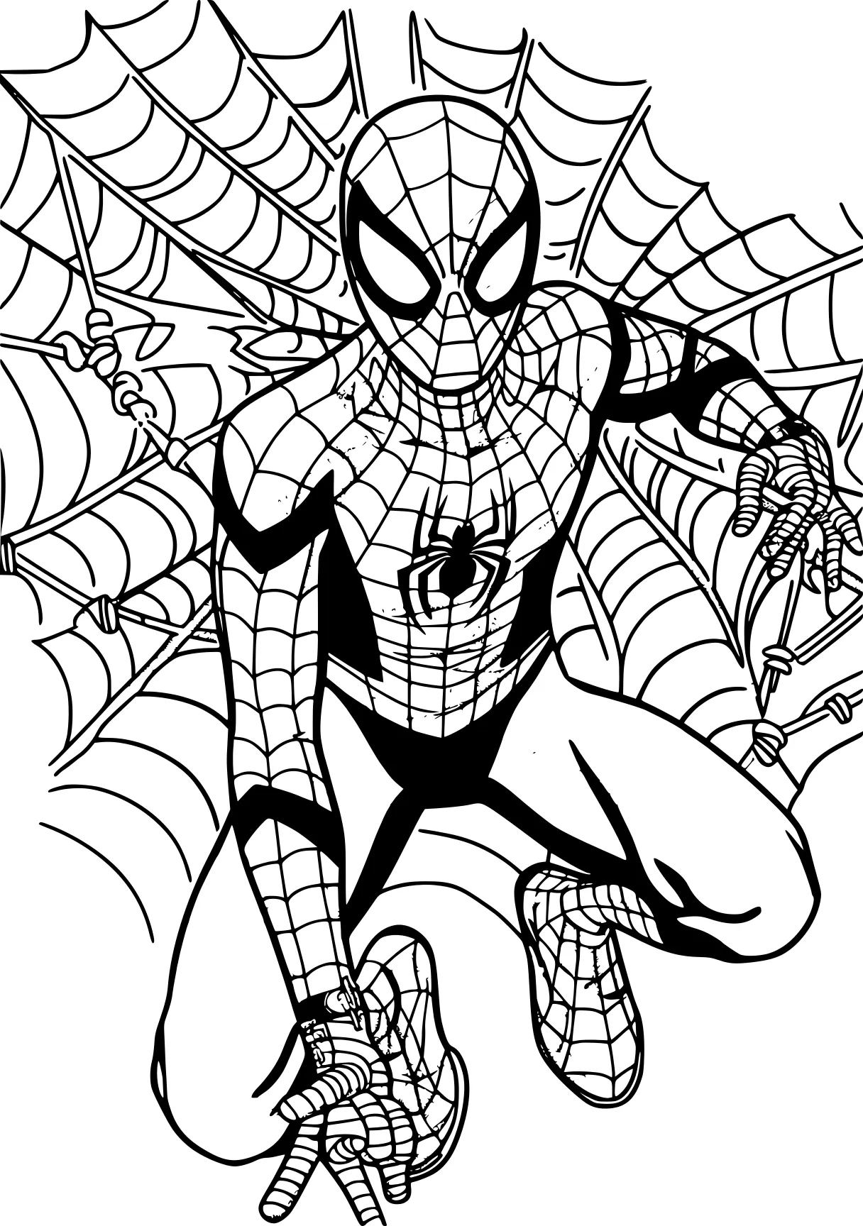 spiderman coloring pages spidey, spider, spiderman, free page downloads