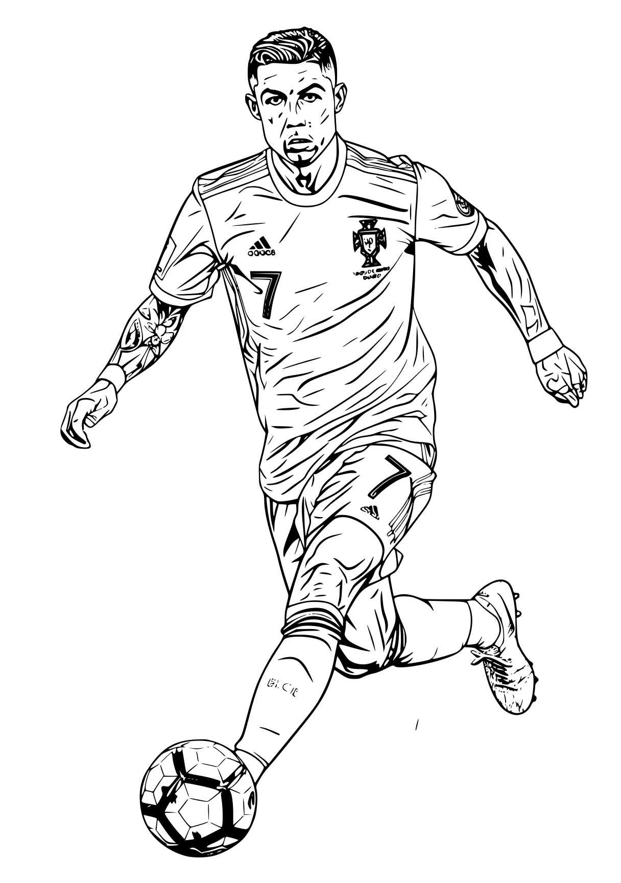 ronaldo coloring pages ronaldo, messi, xavi, cristiano, soccer, free page downloads