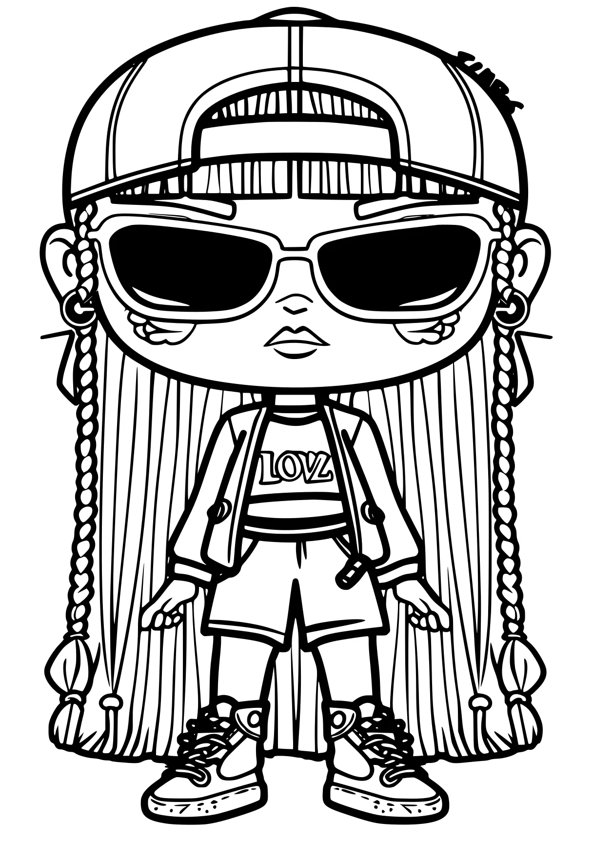 lol coloring pages bratz, cool2bkids, chibi, marshall, illustrator, free page downloads