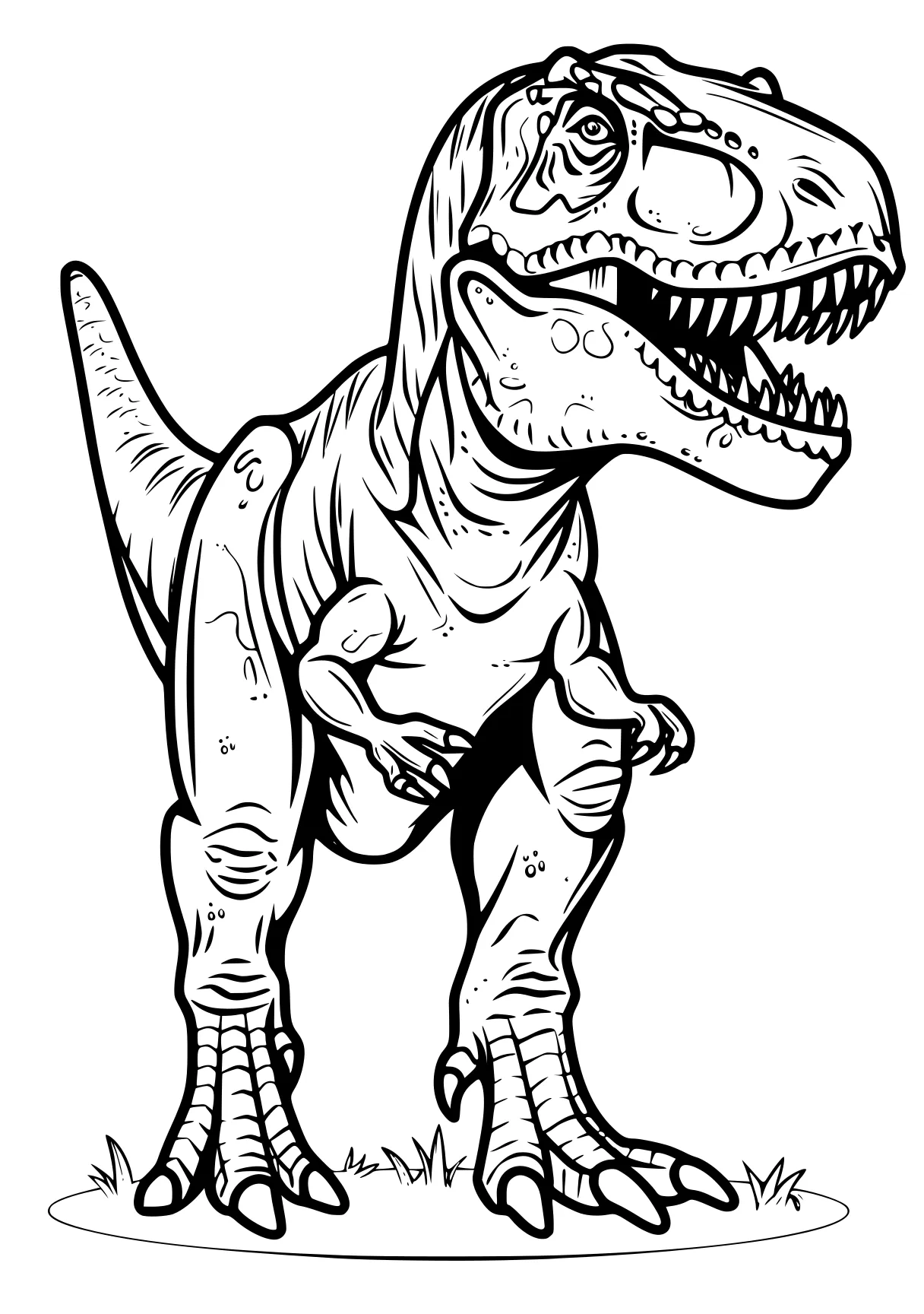 t rex coloring page tyrannosaurus, t-rex, trex, indoraptor, carnotaurus, free downloads