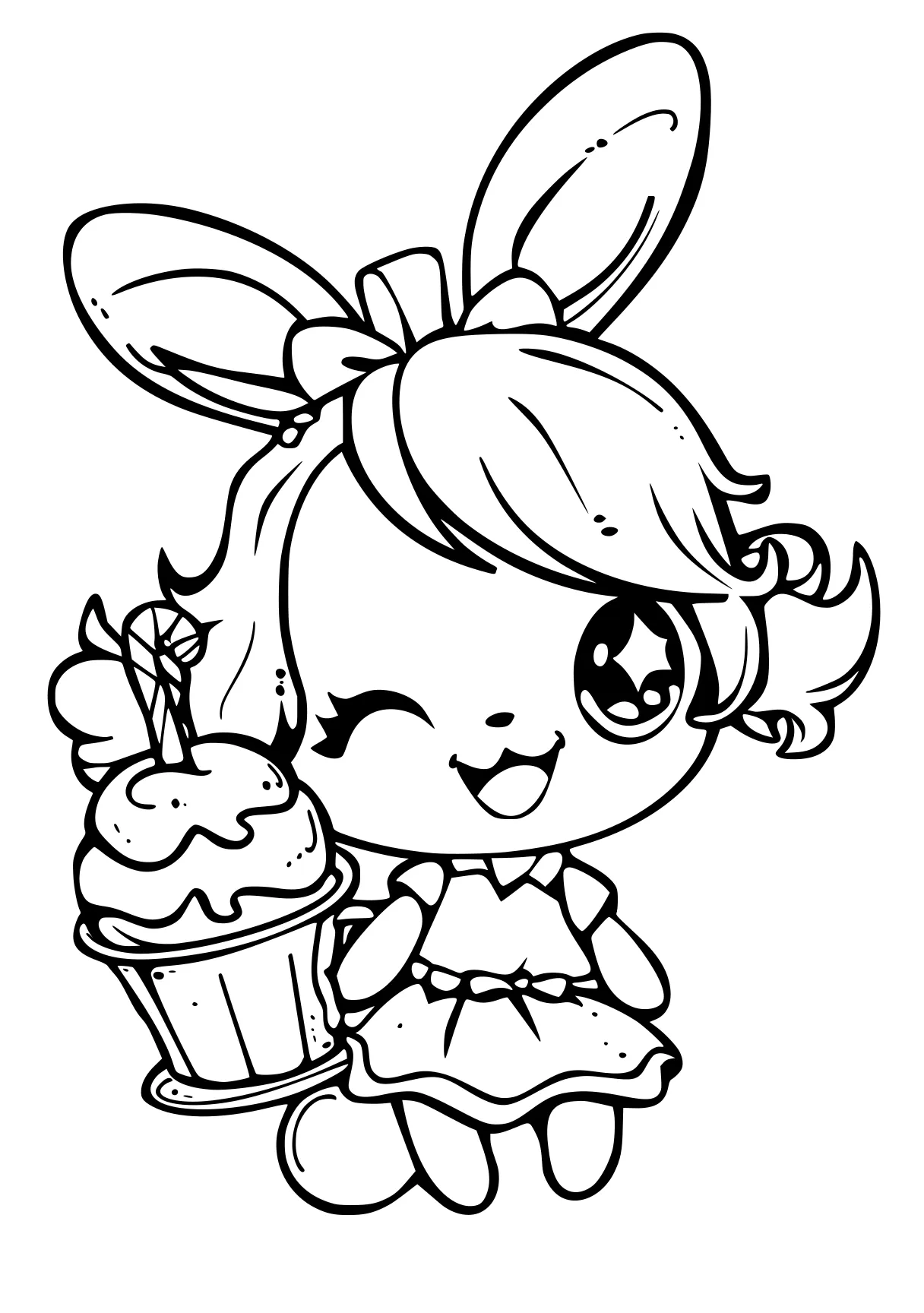 cinnamoroll coloring pages cupcake, cinnamoroll, shopkins, shortcake, chibi, free page downloads