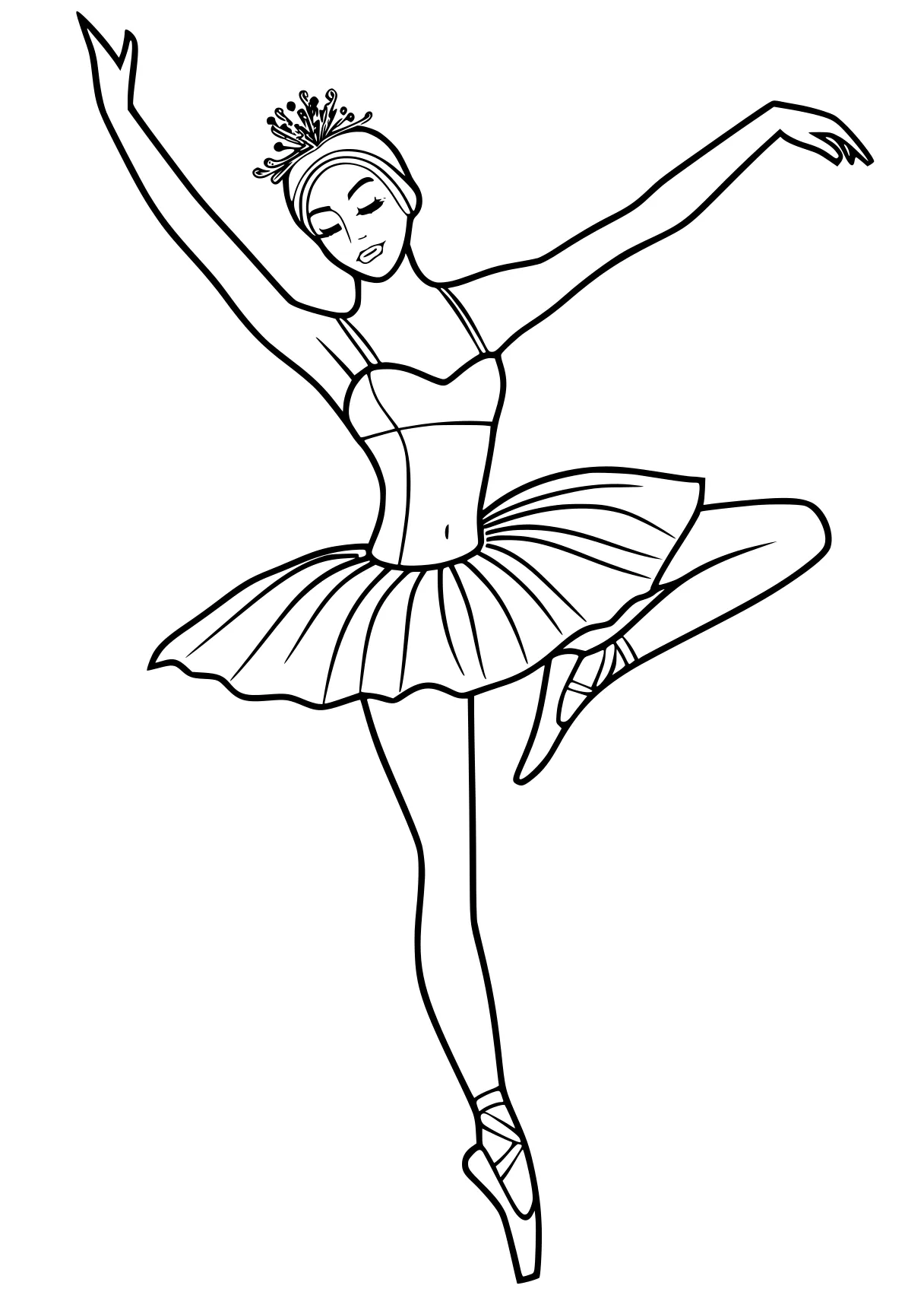 ballerina coloring pages ballerina, dance, nutcracker, winx, shinobu, free page downloads