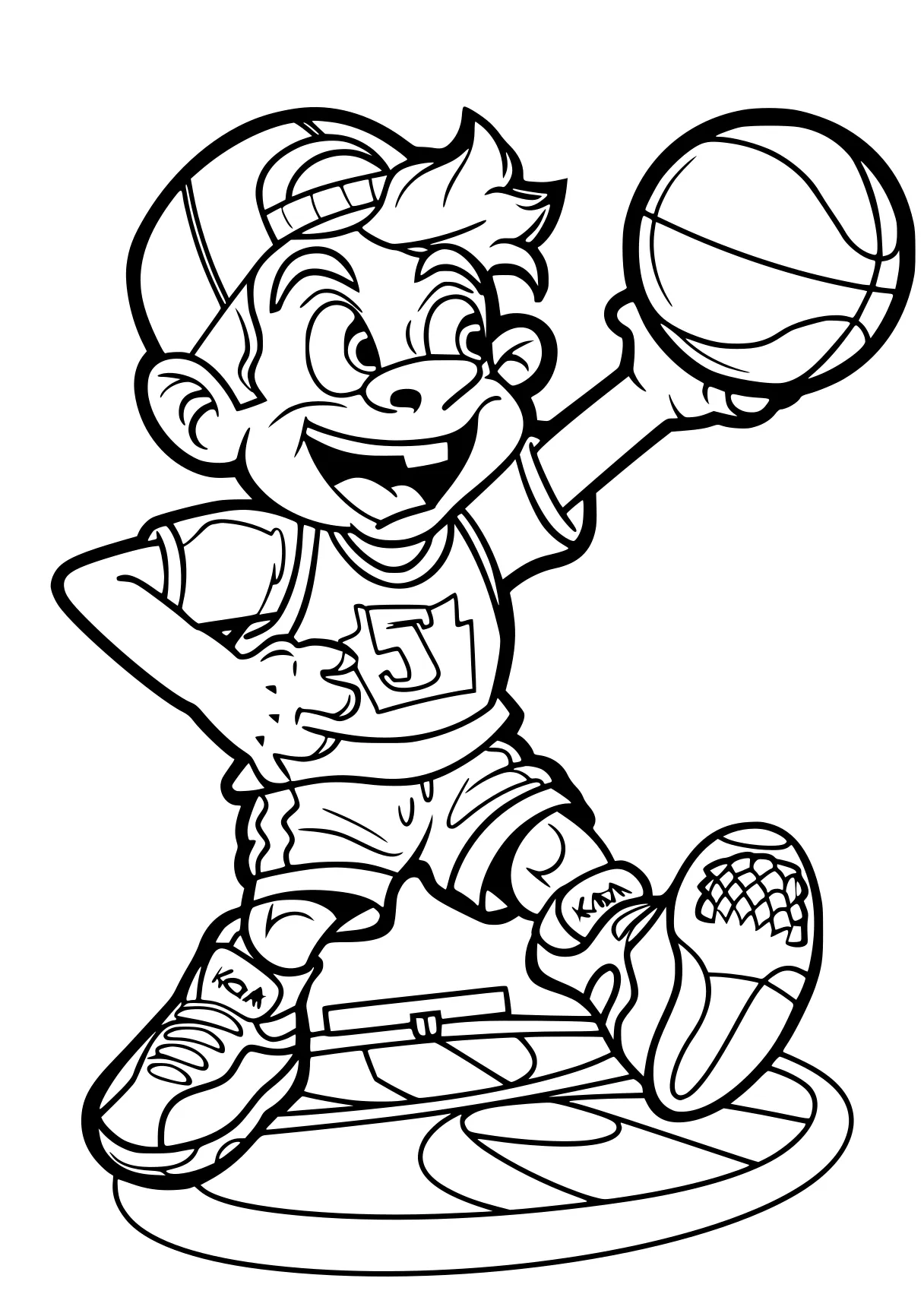 sports coloring pages basket, basketball, tinker, sports, free page downloads