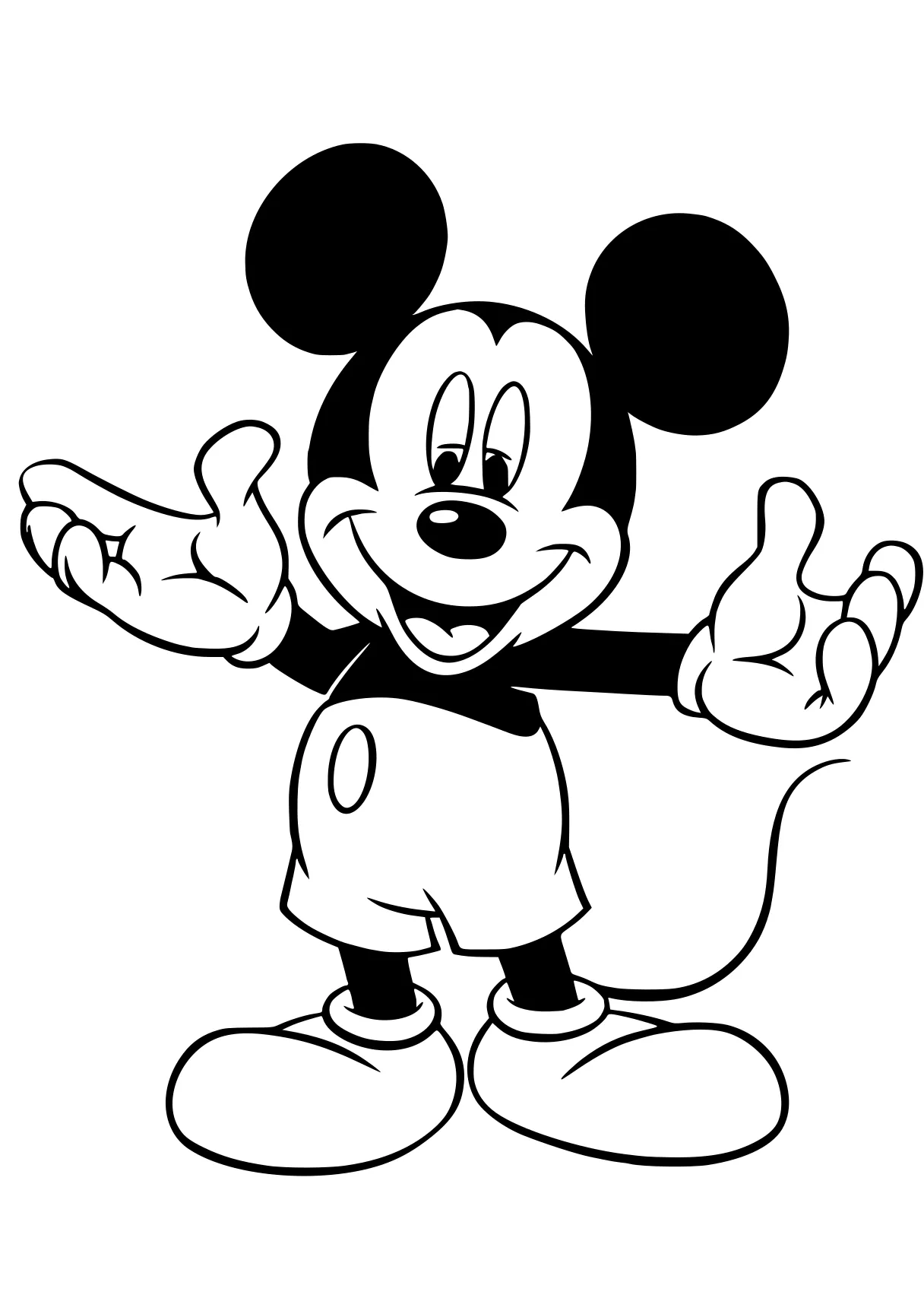 mickey coloring page mickey, mouse, minnie, disney, wall, free downloads