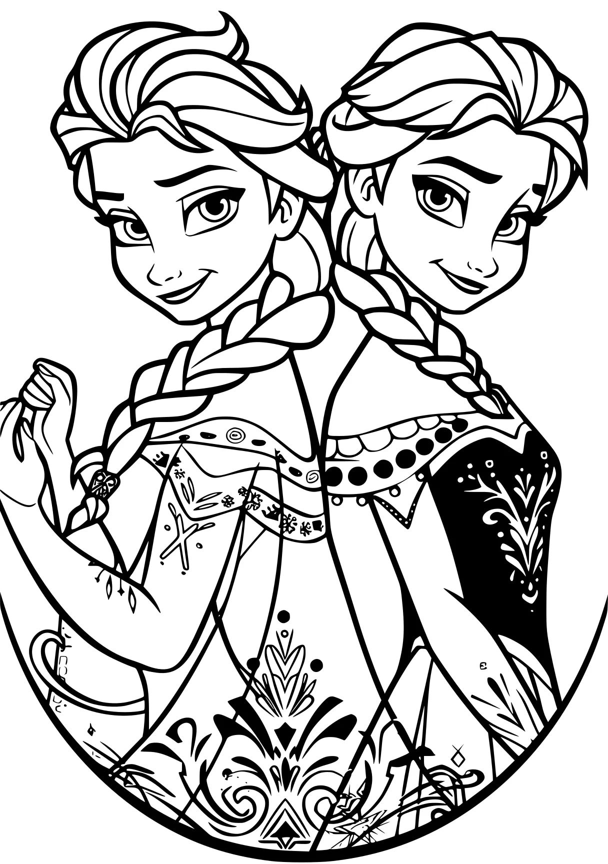 anna and elsa coloring pages lilo, printables, tangled, frozen, free page downloads