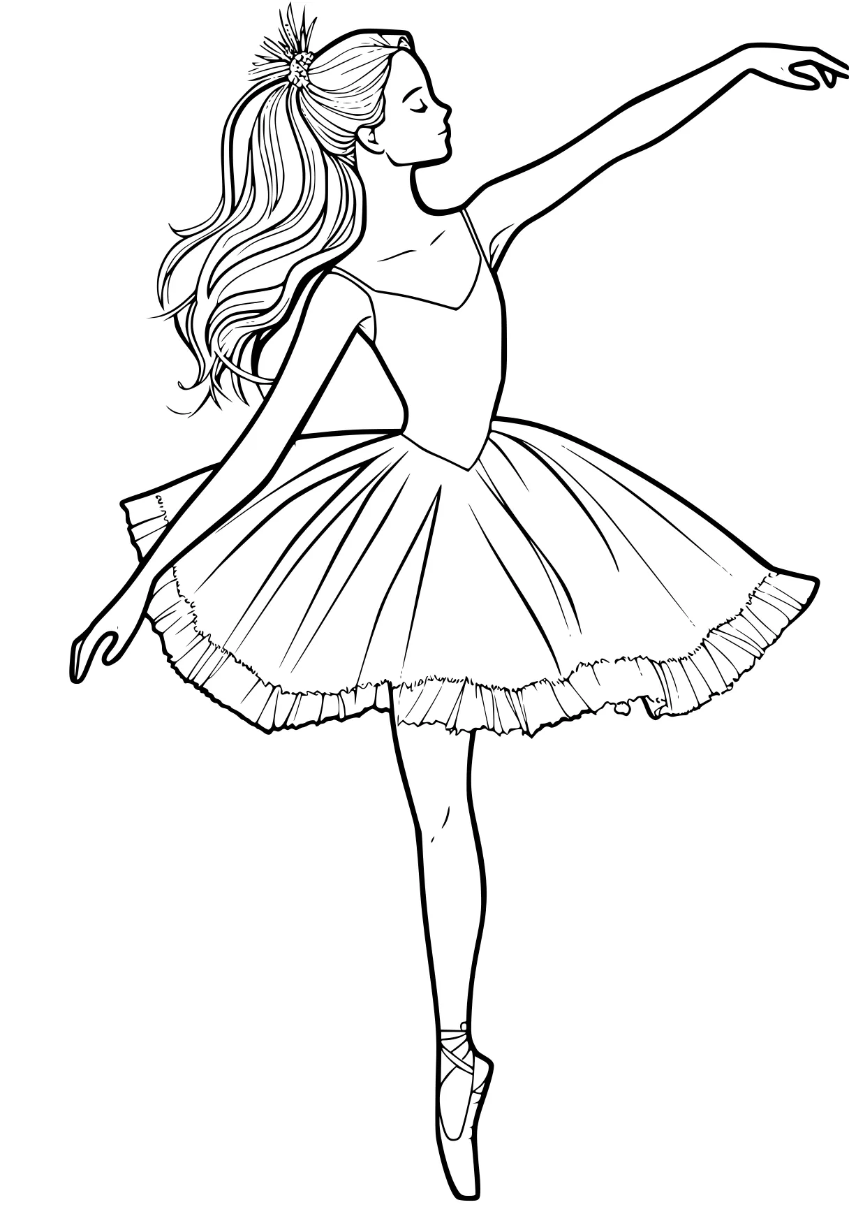 ballerina coloring pages ballerina, dance, nutcracker, fairy, free page downloads