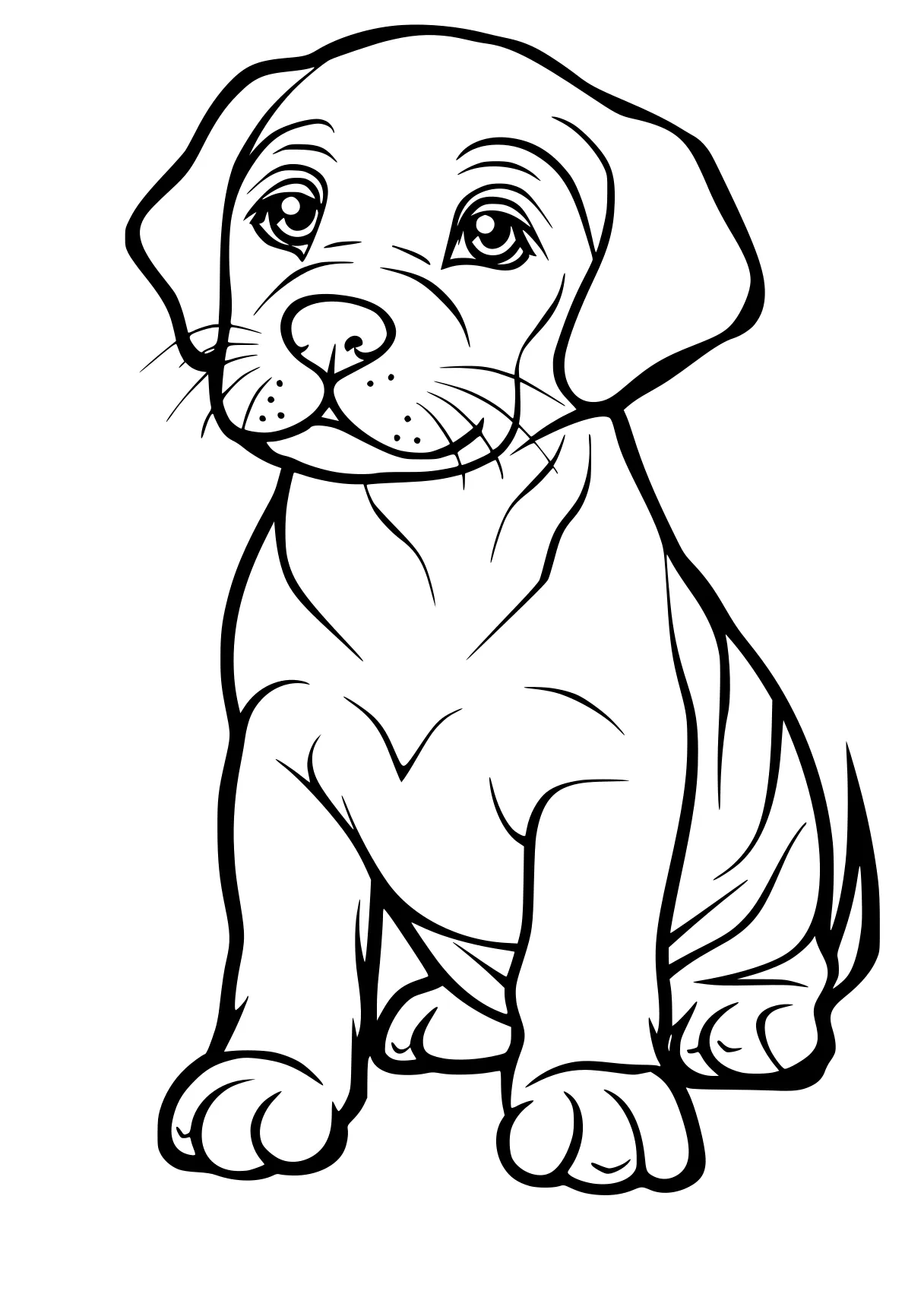 puppy dog coloring pages puppy, bulldog, clifford, retriever, pitbull, free page downloads