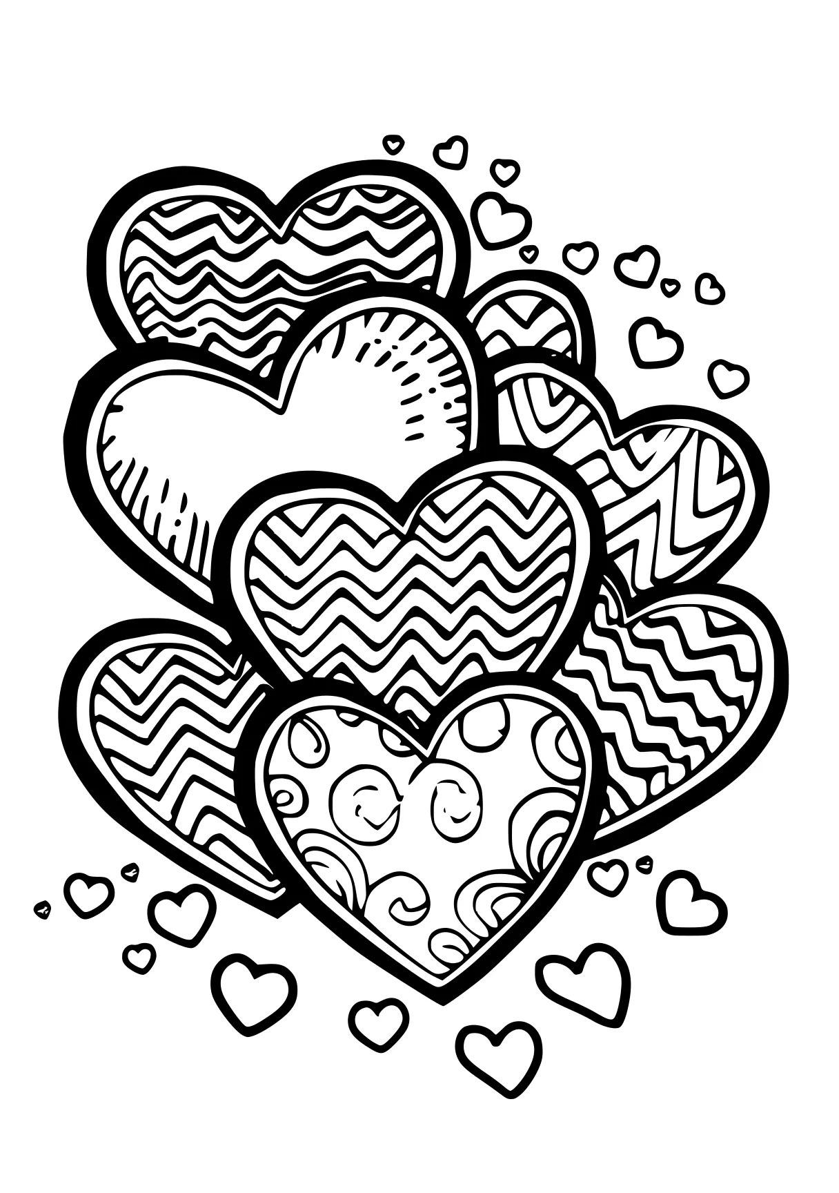 heart coloring sheet iheartcraftythings, zentangle, heart, printables, free page downloads