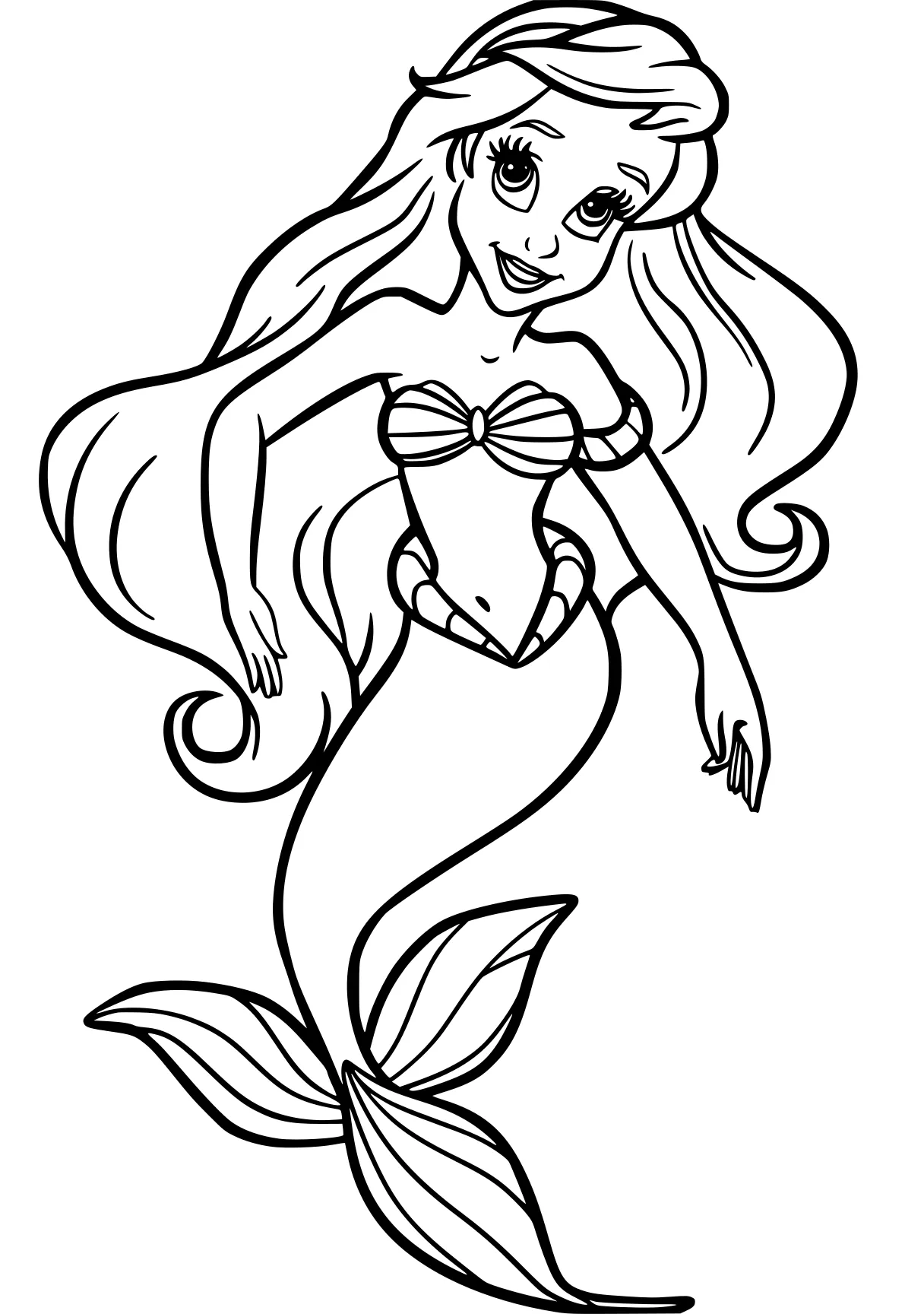 ariel coloring pages mermaid, ariel, fish, siren, sailor, free page downloads