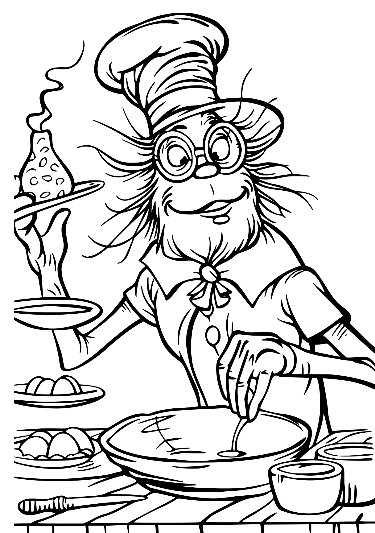 dr seuss coloring pages illustrator, einsteins, cartoon, free page downloads