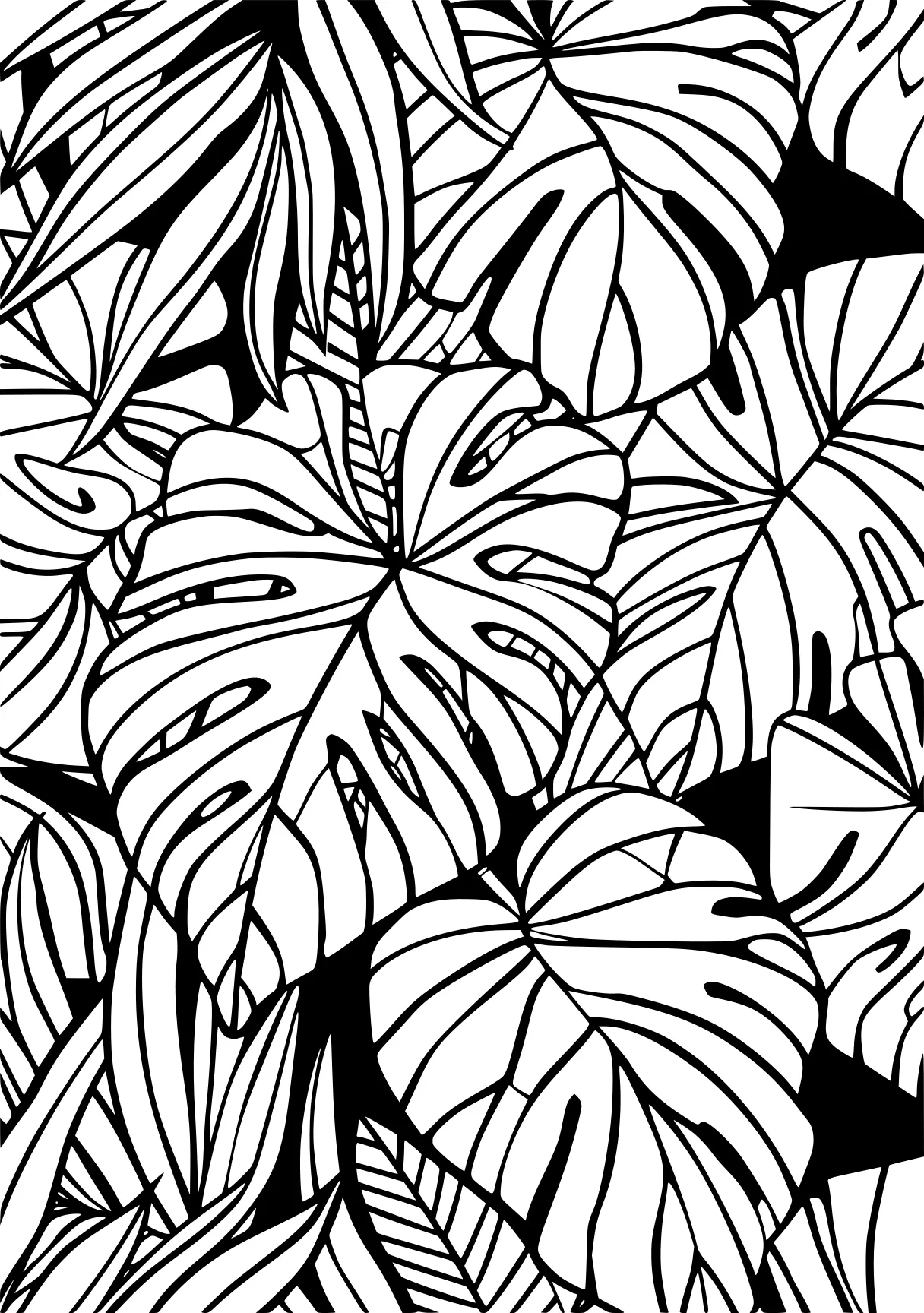 adult coloring printable plants, pattern, patterns, free page downloads