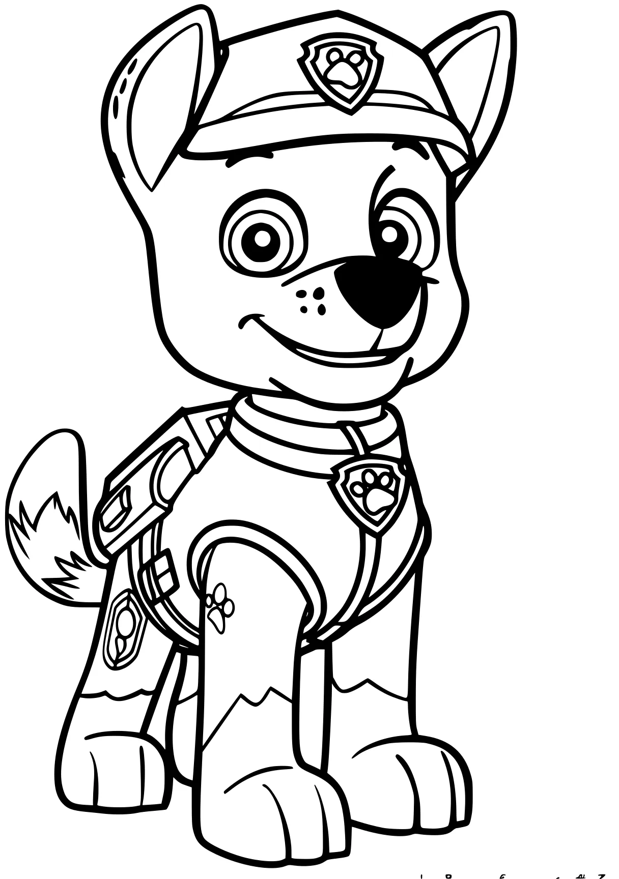 paw patrol coloring pages corgi, pororo, puppy, free page downloads