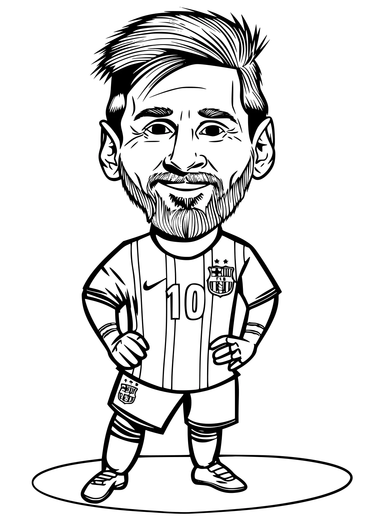 messi colouring pages messi, xavi, cartoon, ronaldo, neymar, free coloring page downloads