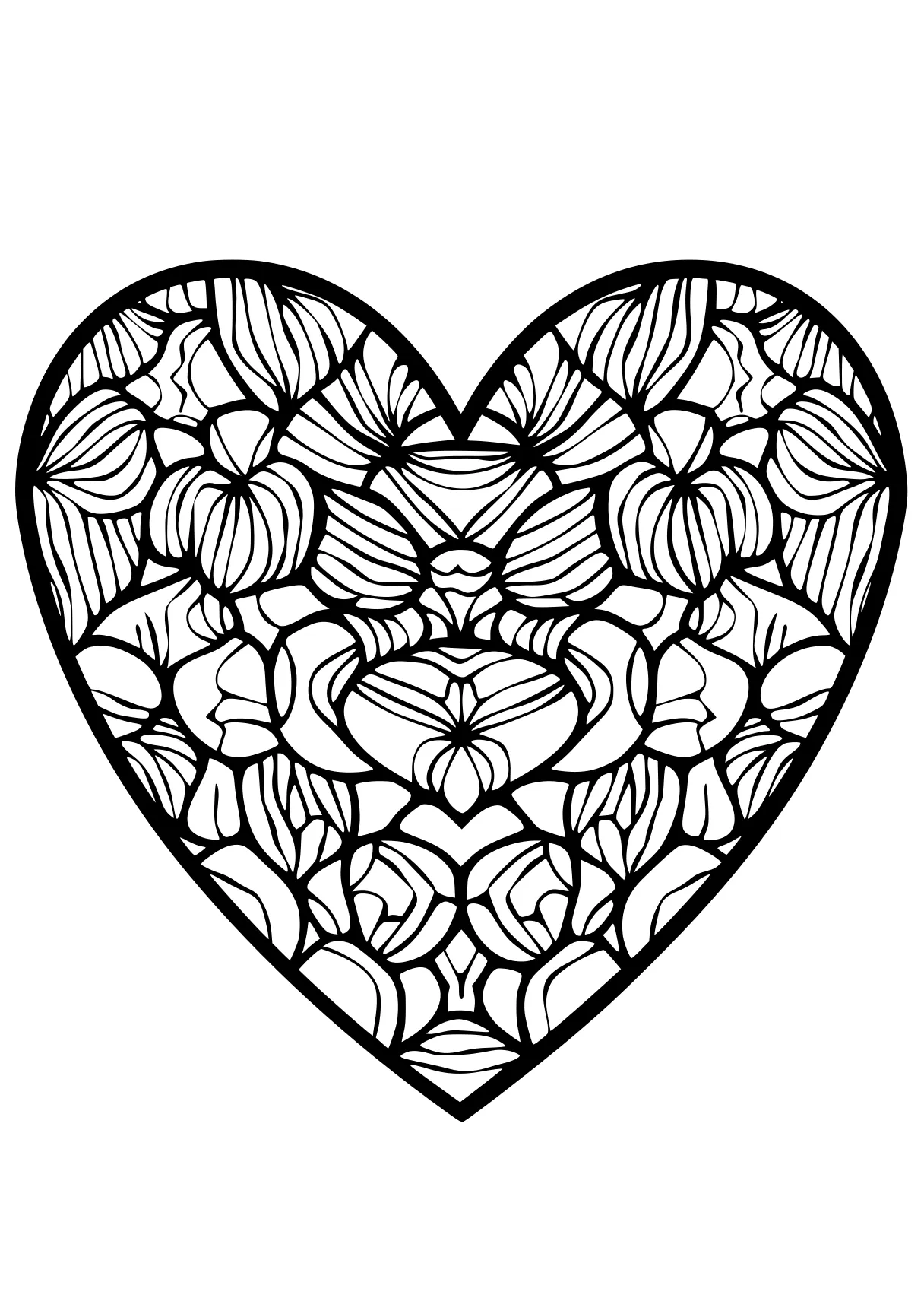 heart coloring sheet heart, iheartcraftythings, zentangle, acorn, free page downloads