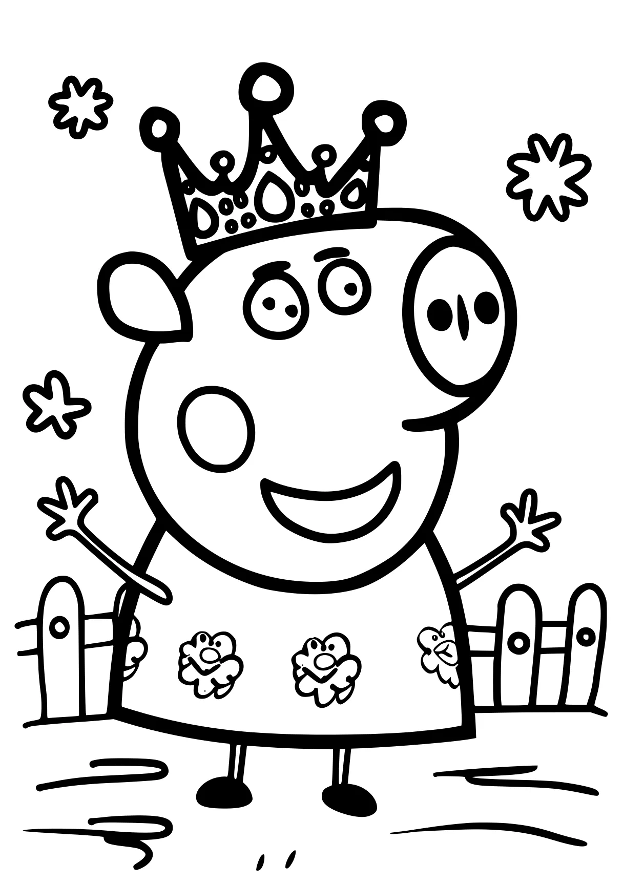 peppa coloring page peppa, shopkins, printables, free downloads