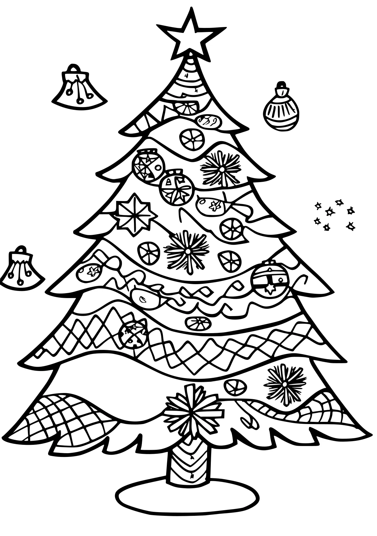 christmas coloring pages printable ornament, tree, zentangle, free page downloads